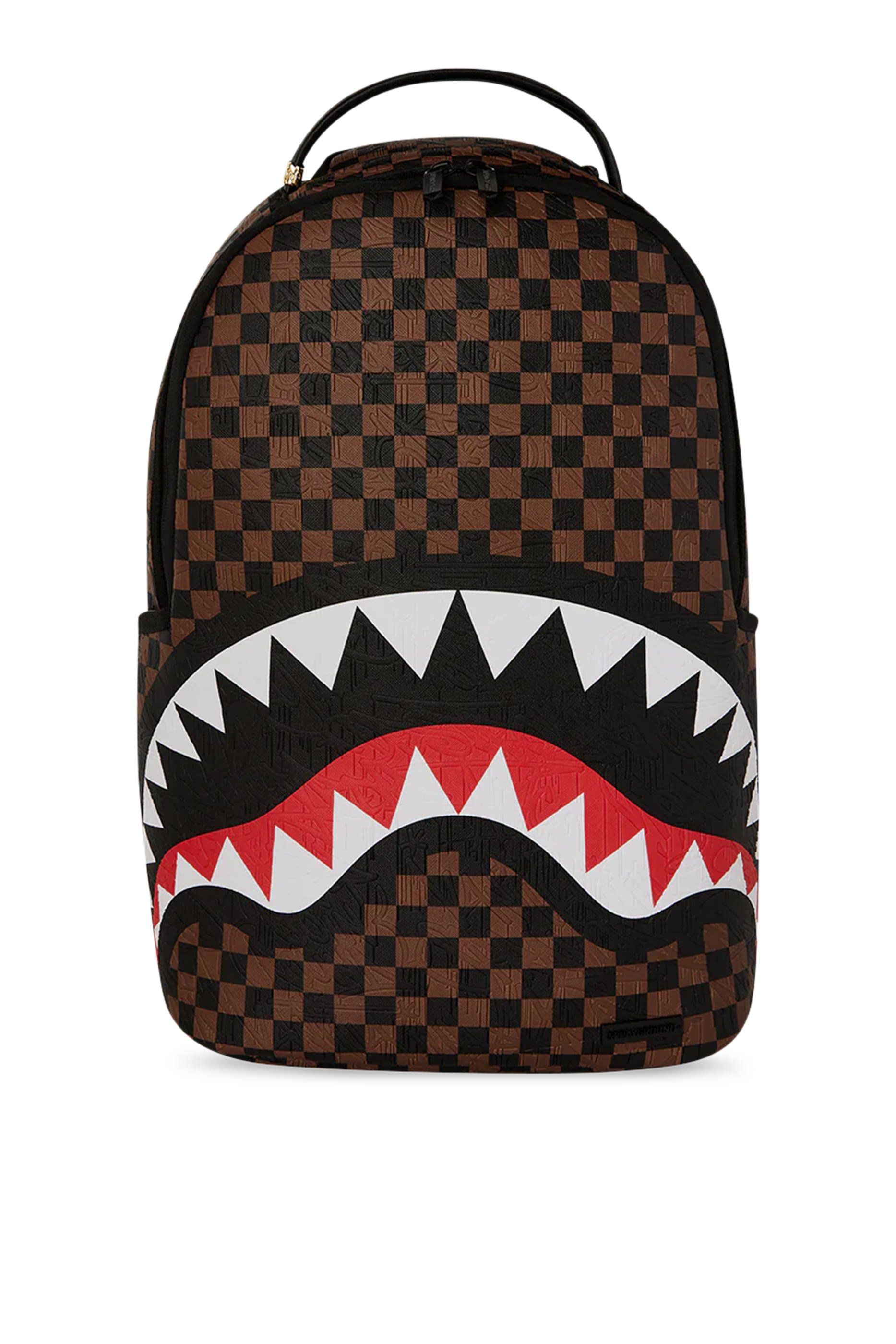 Kids Check Embossed Backpack