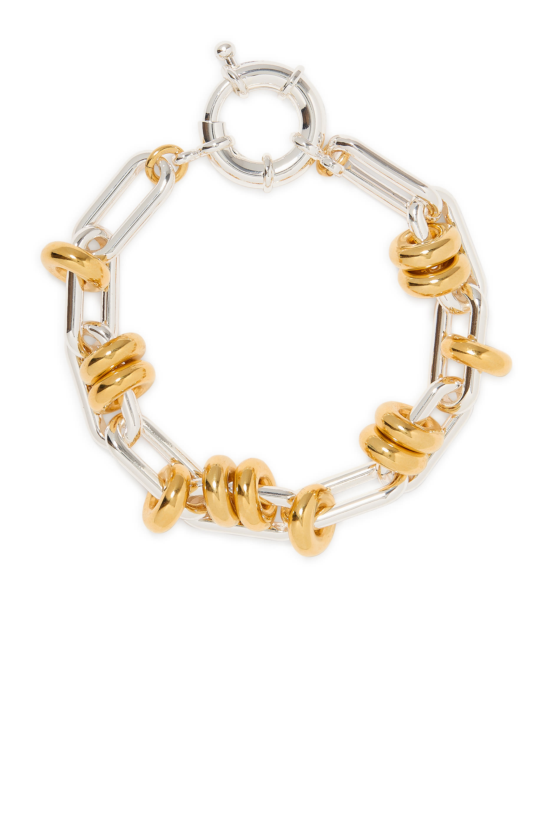 Two-Tone Knot Bracelet