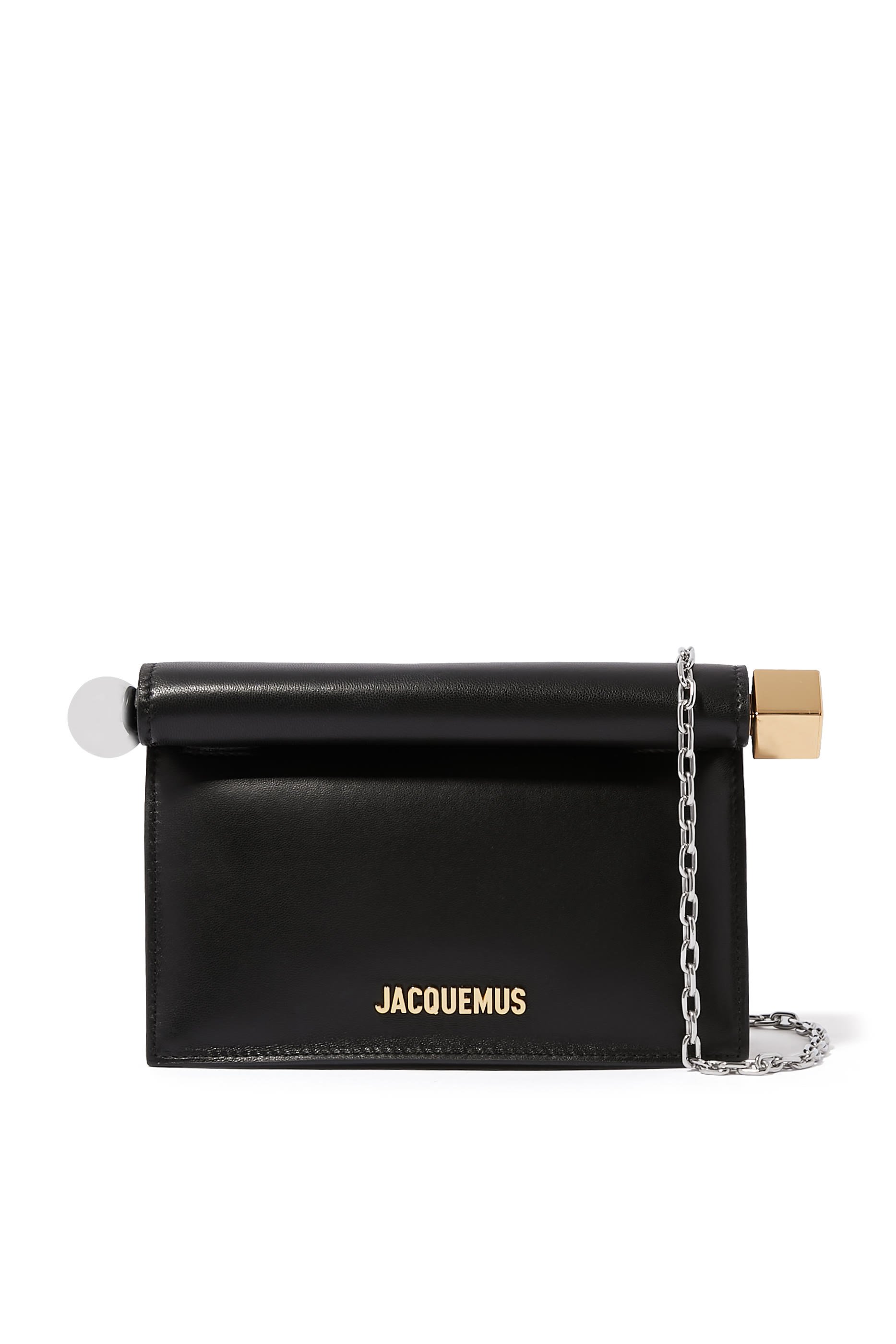The Small Rond Carr&eacute; Clutch Bag