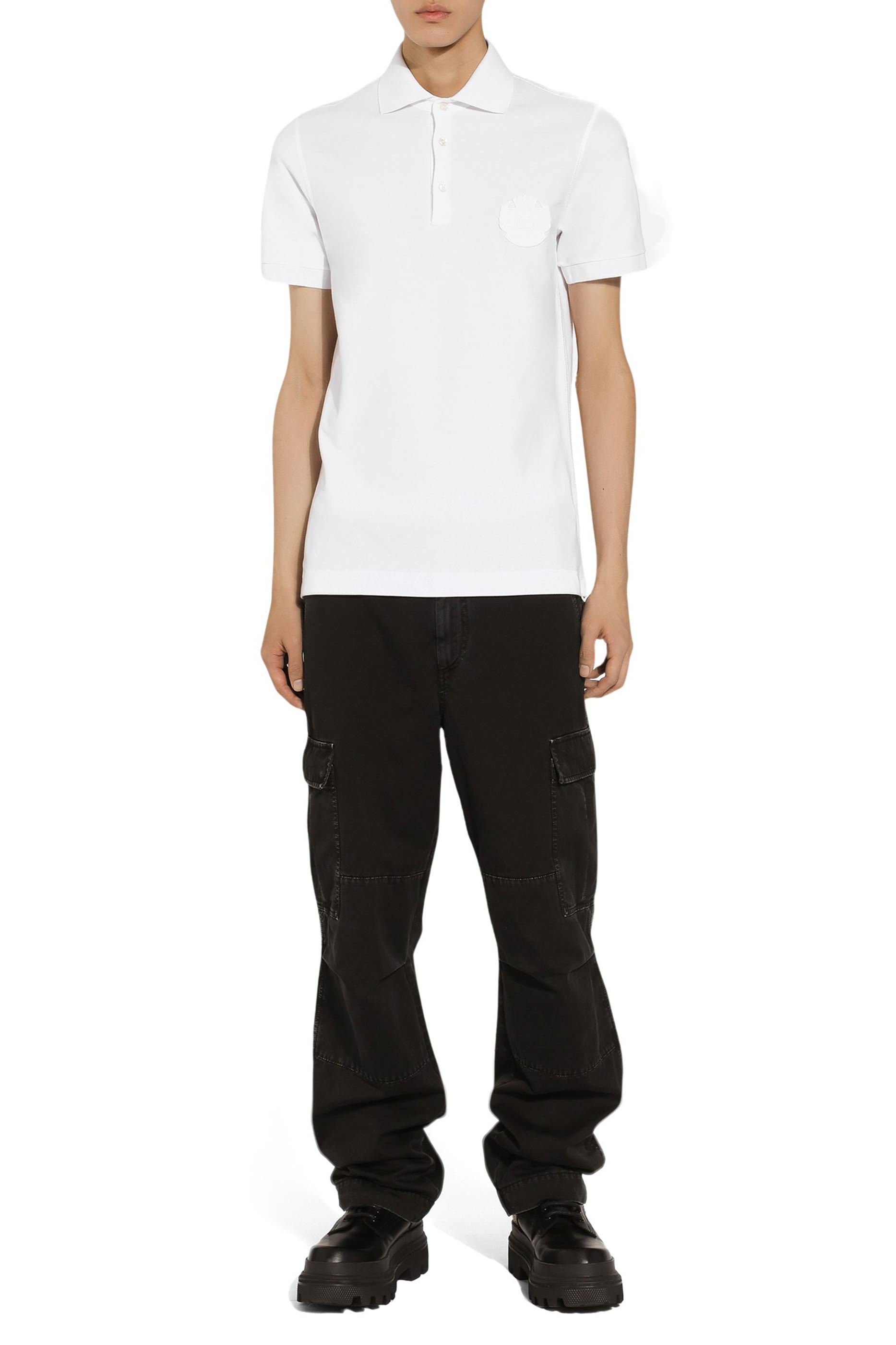 DG Embroidery Cotton Polo-Shirt