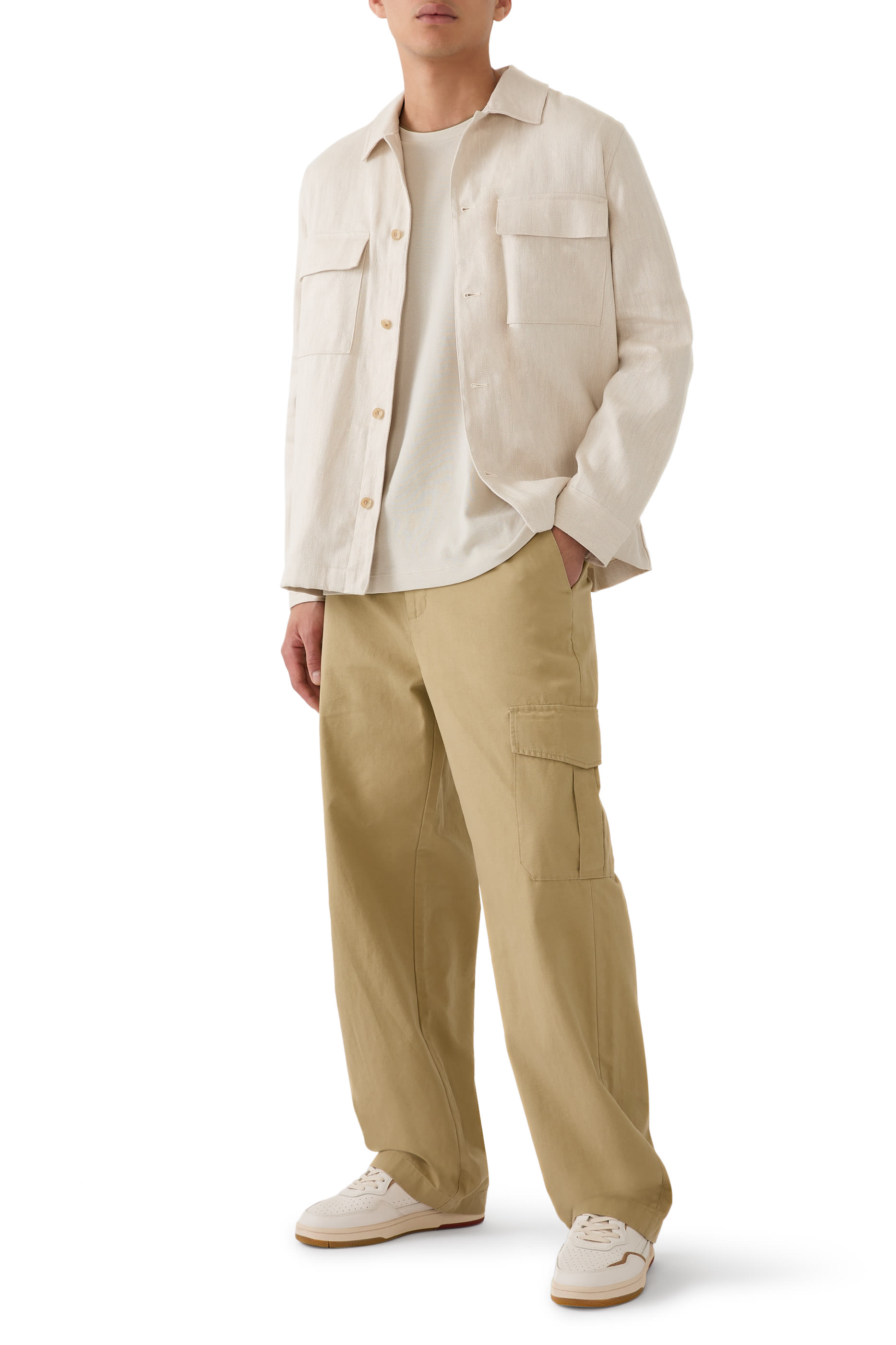 Henry Linen Cargo Pants