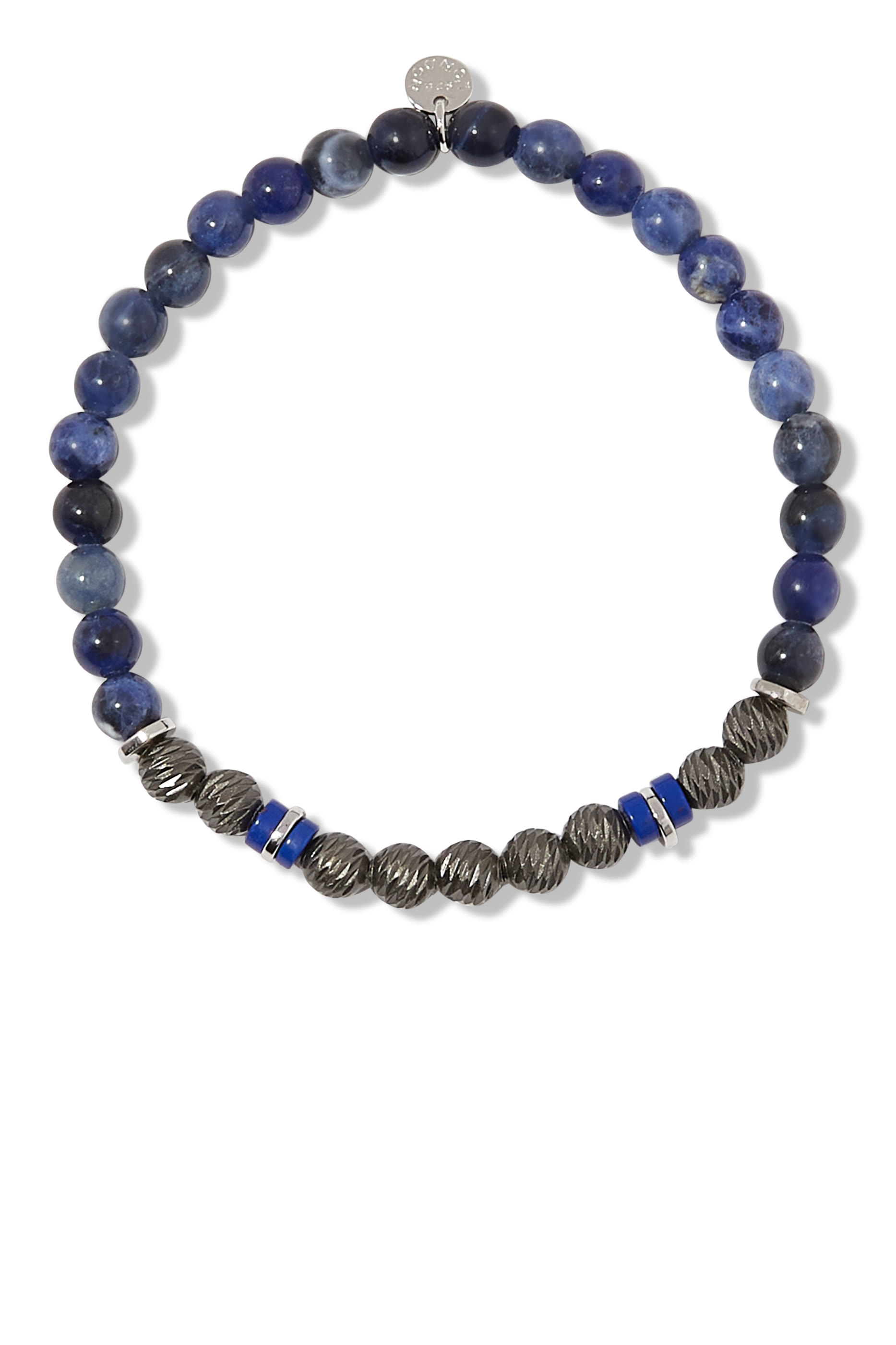 Blue Beaded Bracelet