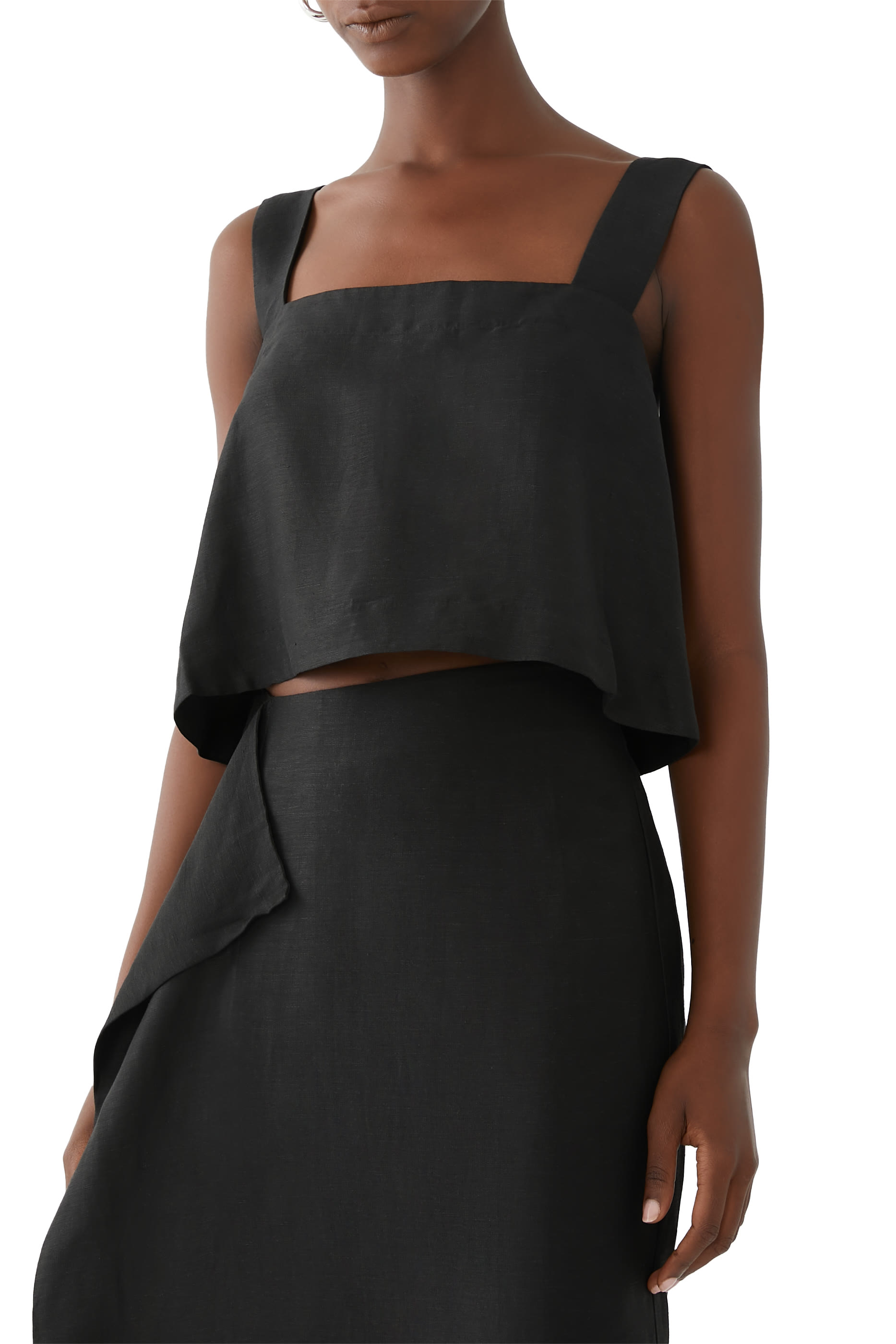 Bormio Linen Tie Back Bodice