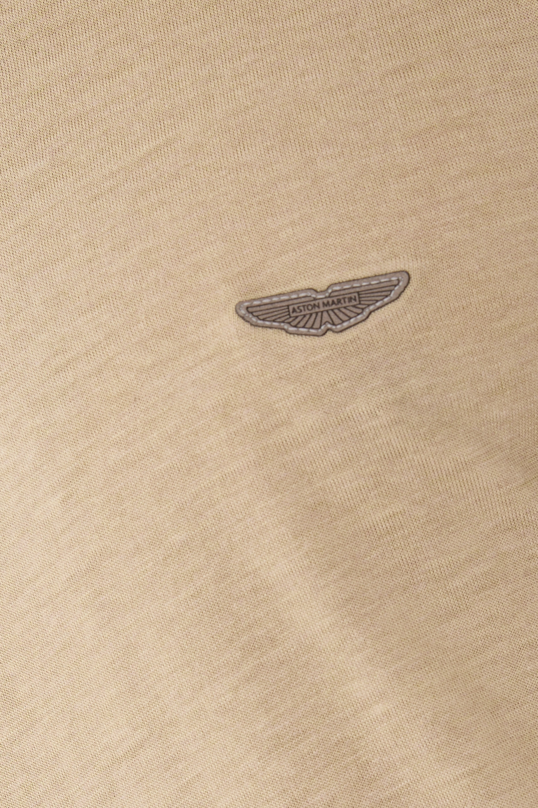 x Aston Martin T-Shirt with Nubuck Logo
