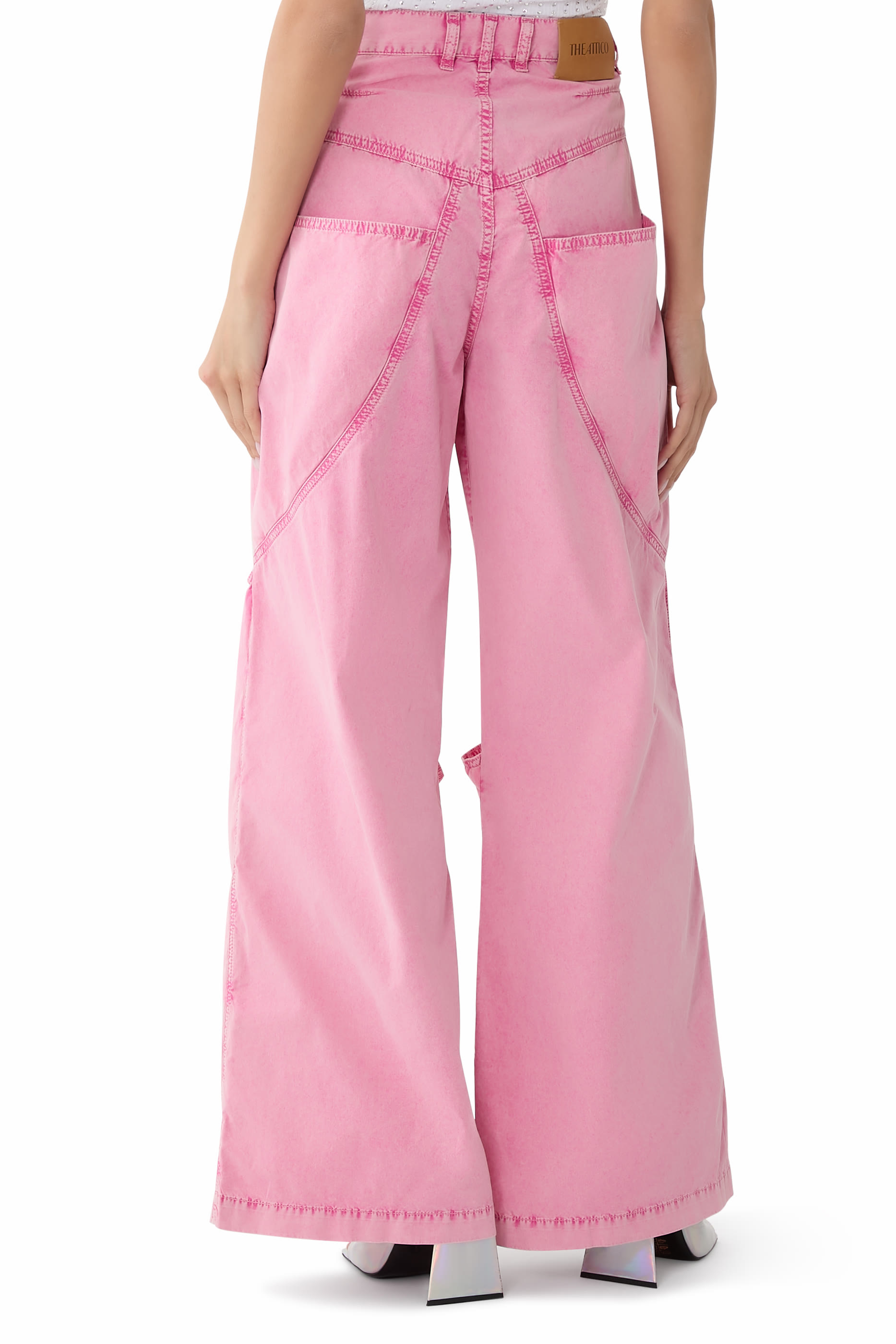 Embroidered Logo Long Pants