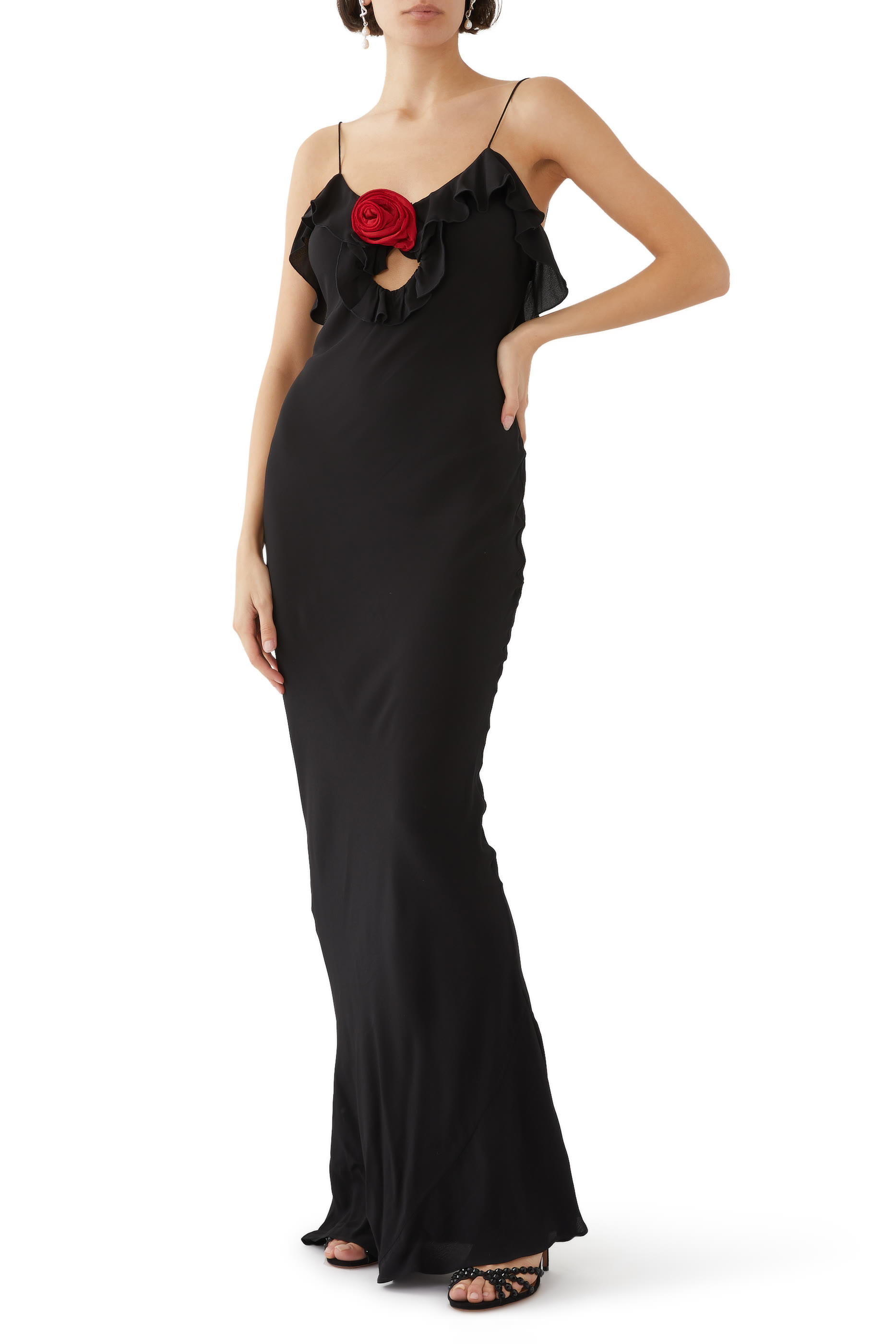 Esperanza Crepe De Chine Maxi Dress