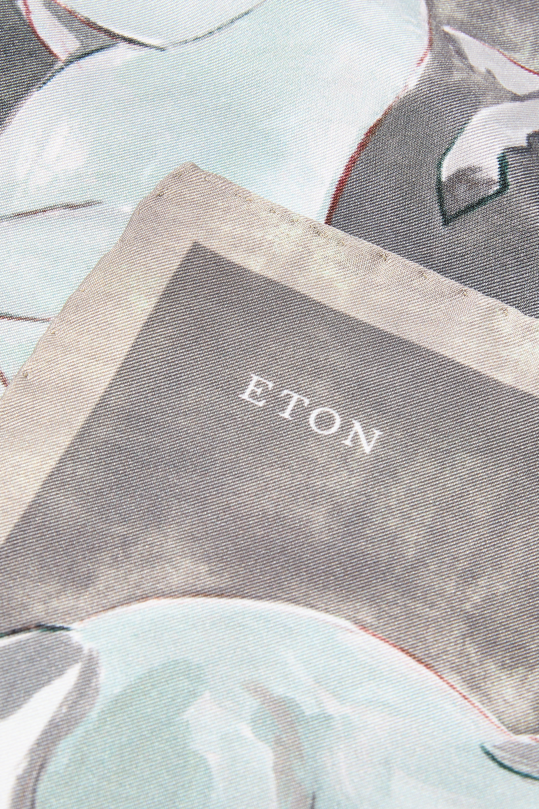 Horse Print Silk Pocket Square