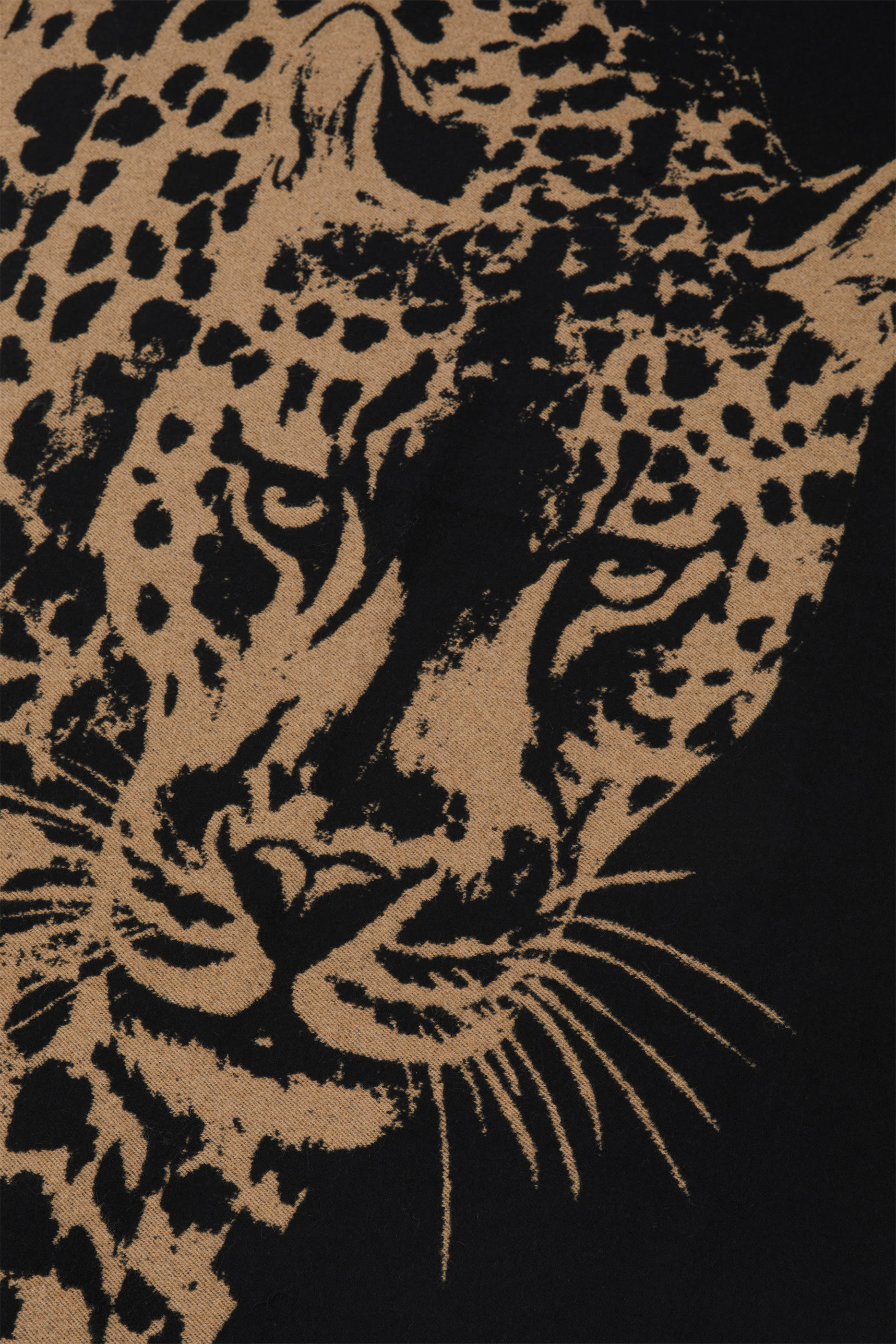 Leopardo Cashmere Jacquard Blanket