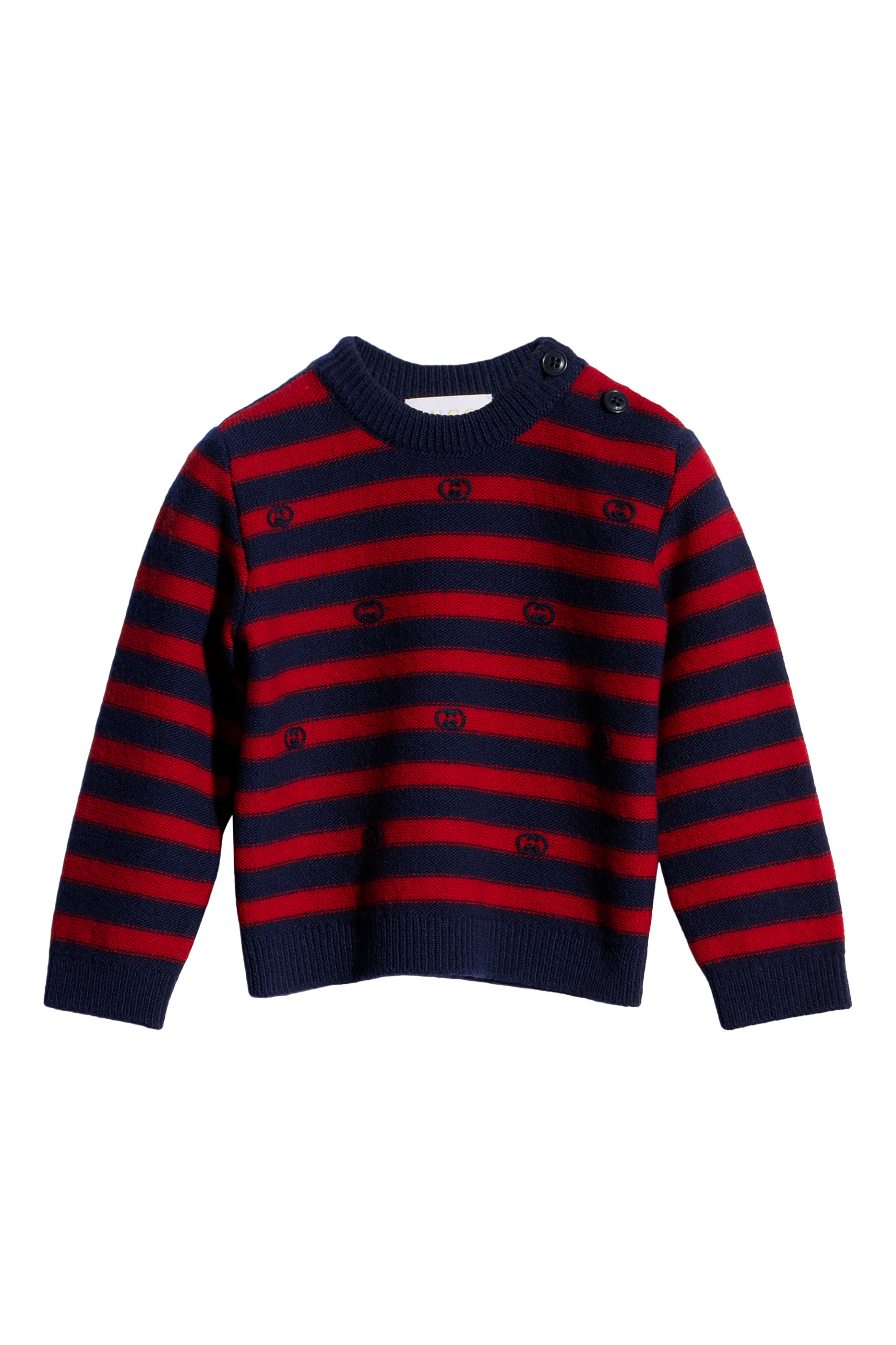 Kids Crewneck Striped Sweatshirt 
