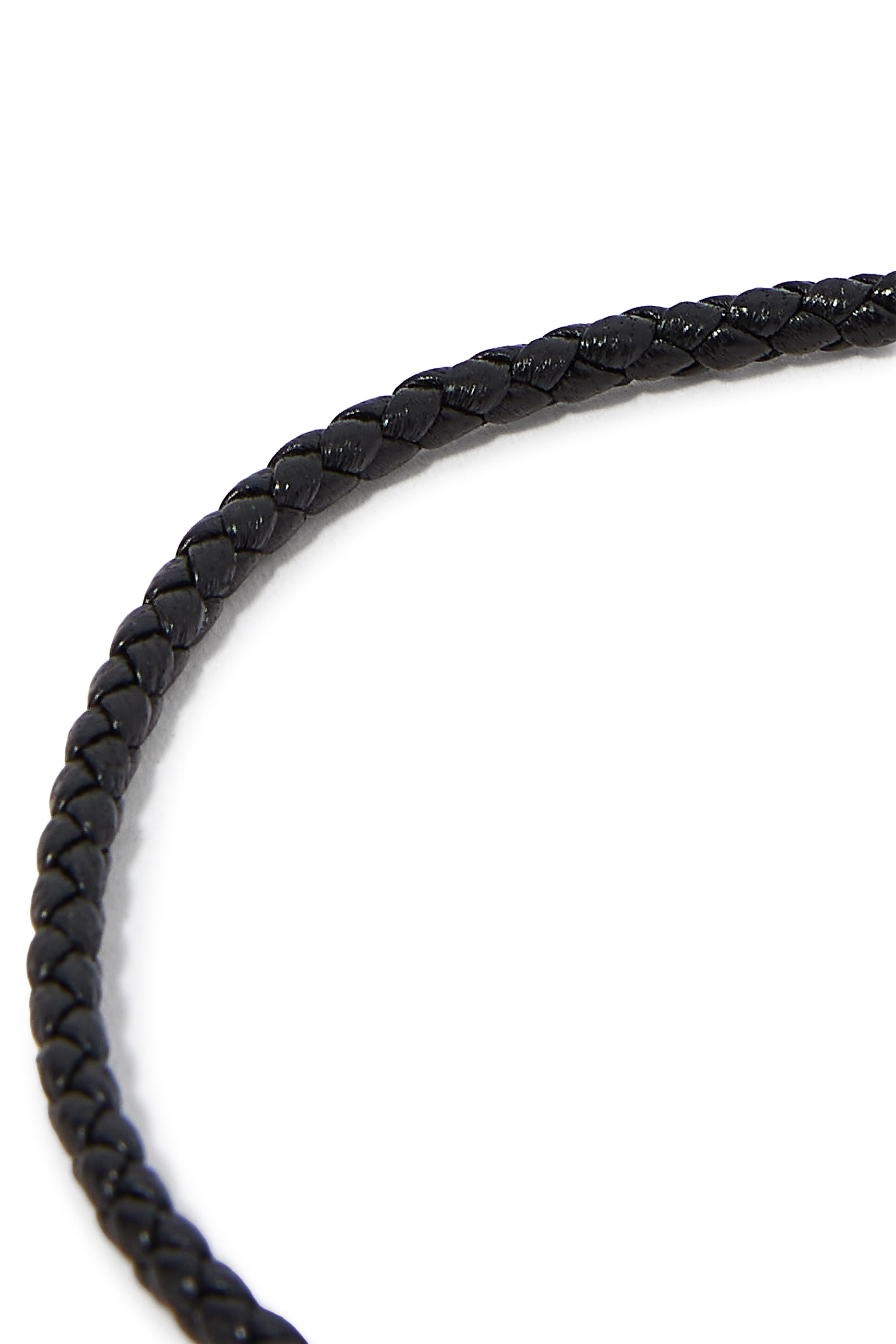 Cruz Leather Bracelet, Sterling Silver