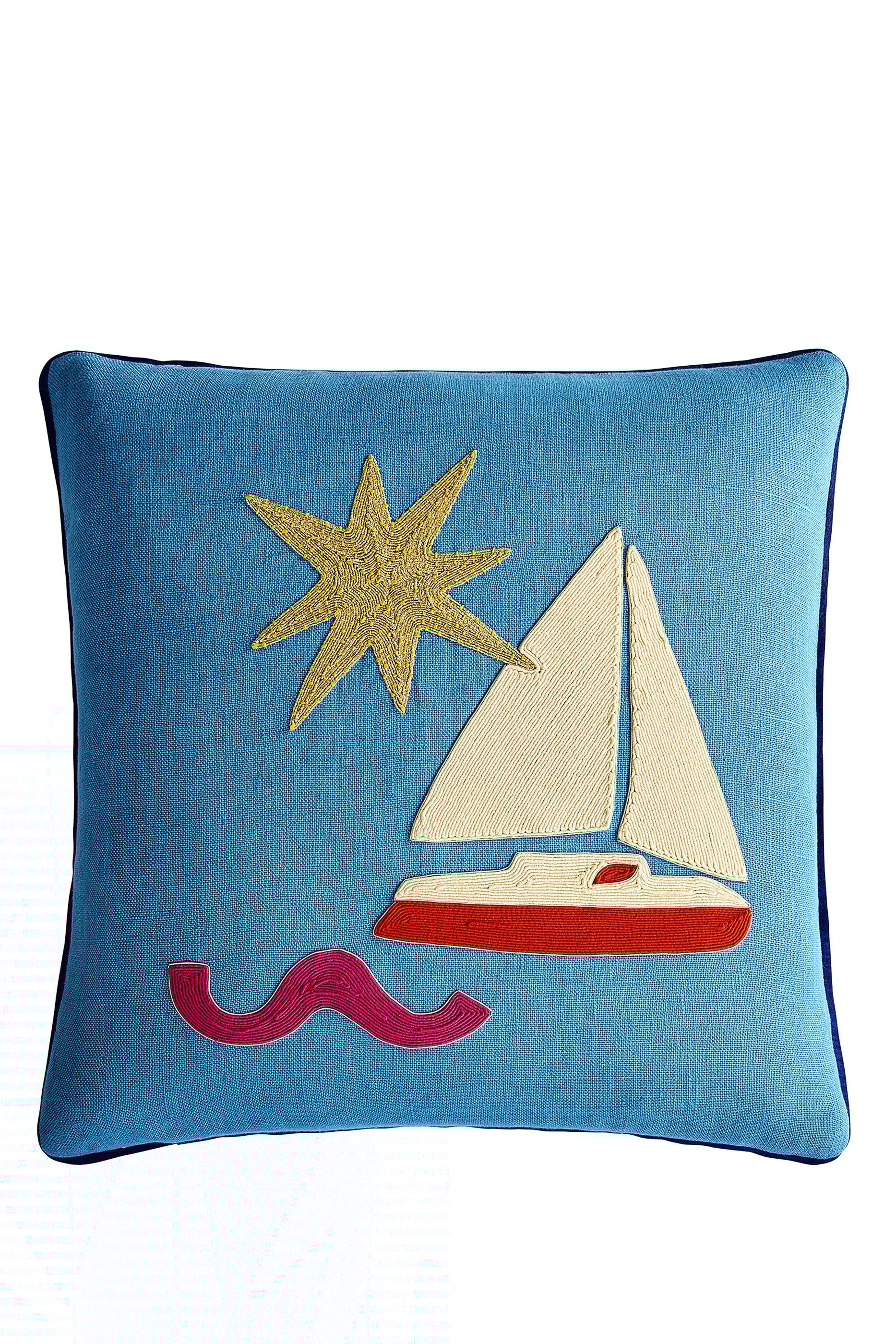 Playa Corded Sailboat Cushion