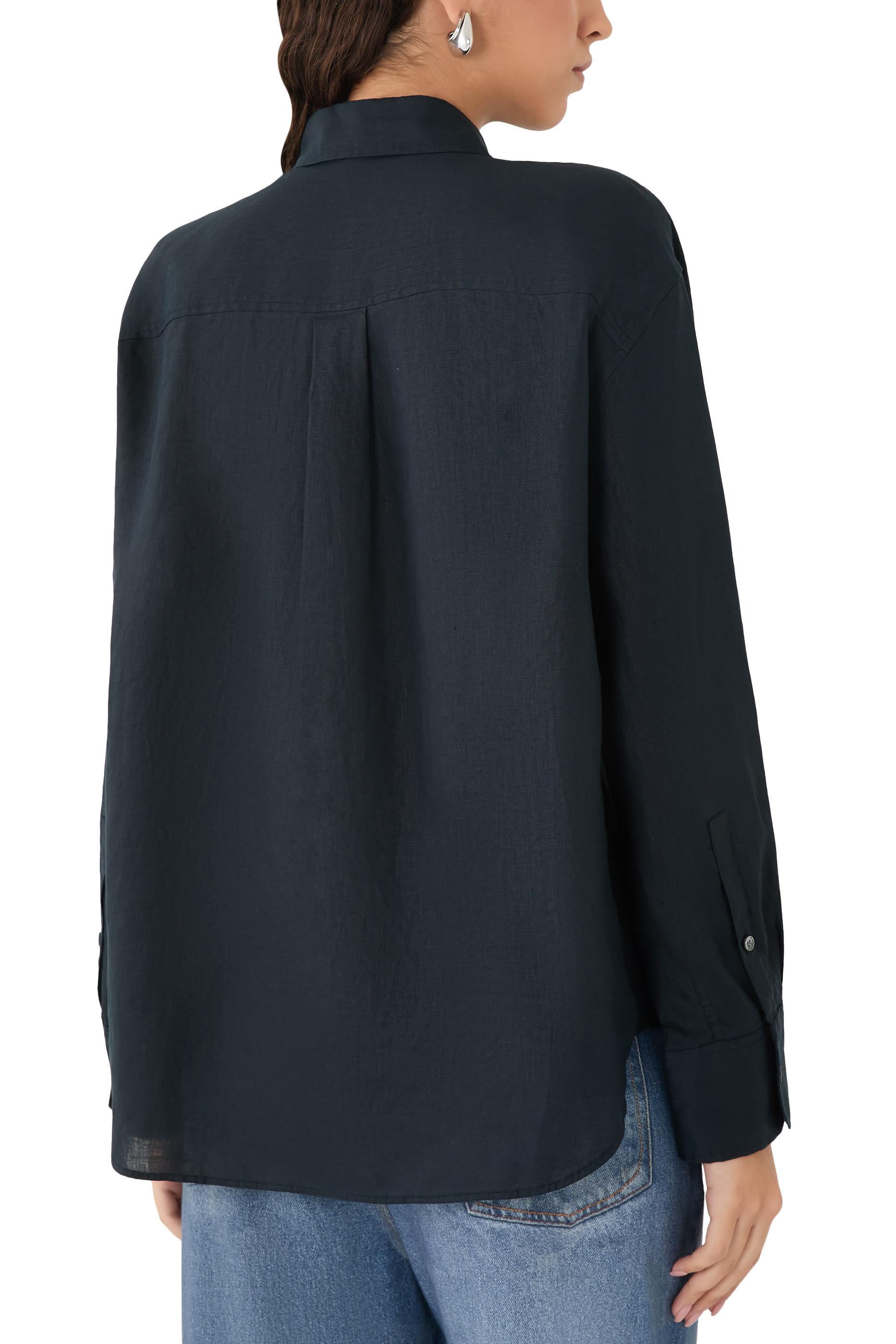 Boyfriend Shirt in Relaxed Linen