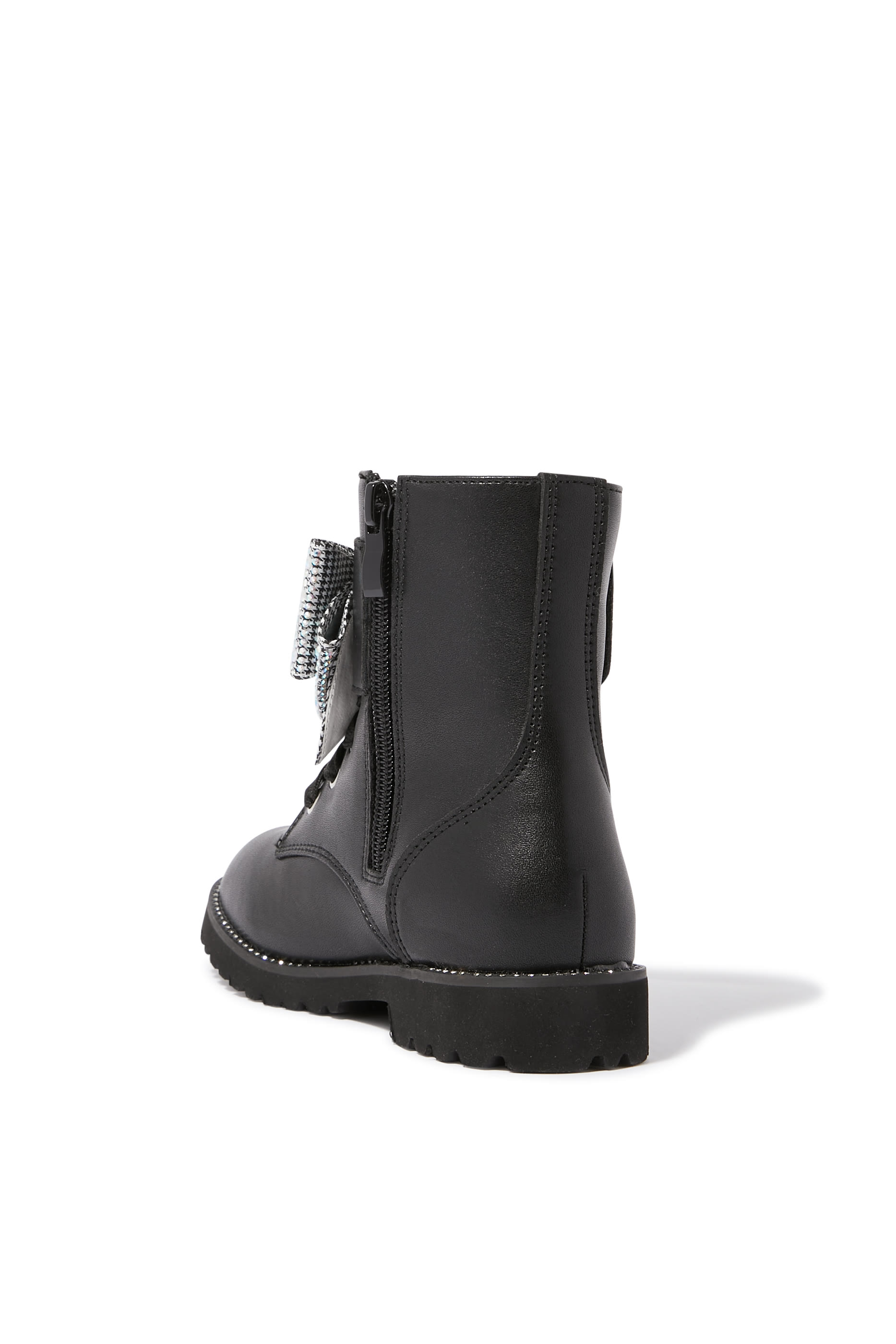 Kids Junior Mini Kensington Bow Boots