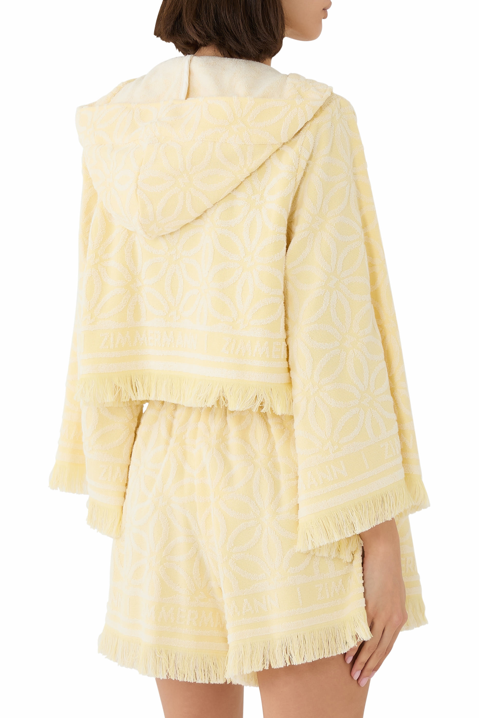 Coco Towelling Hooded Top