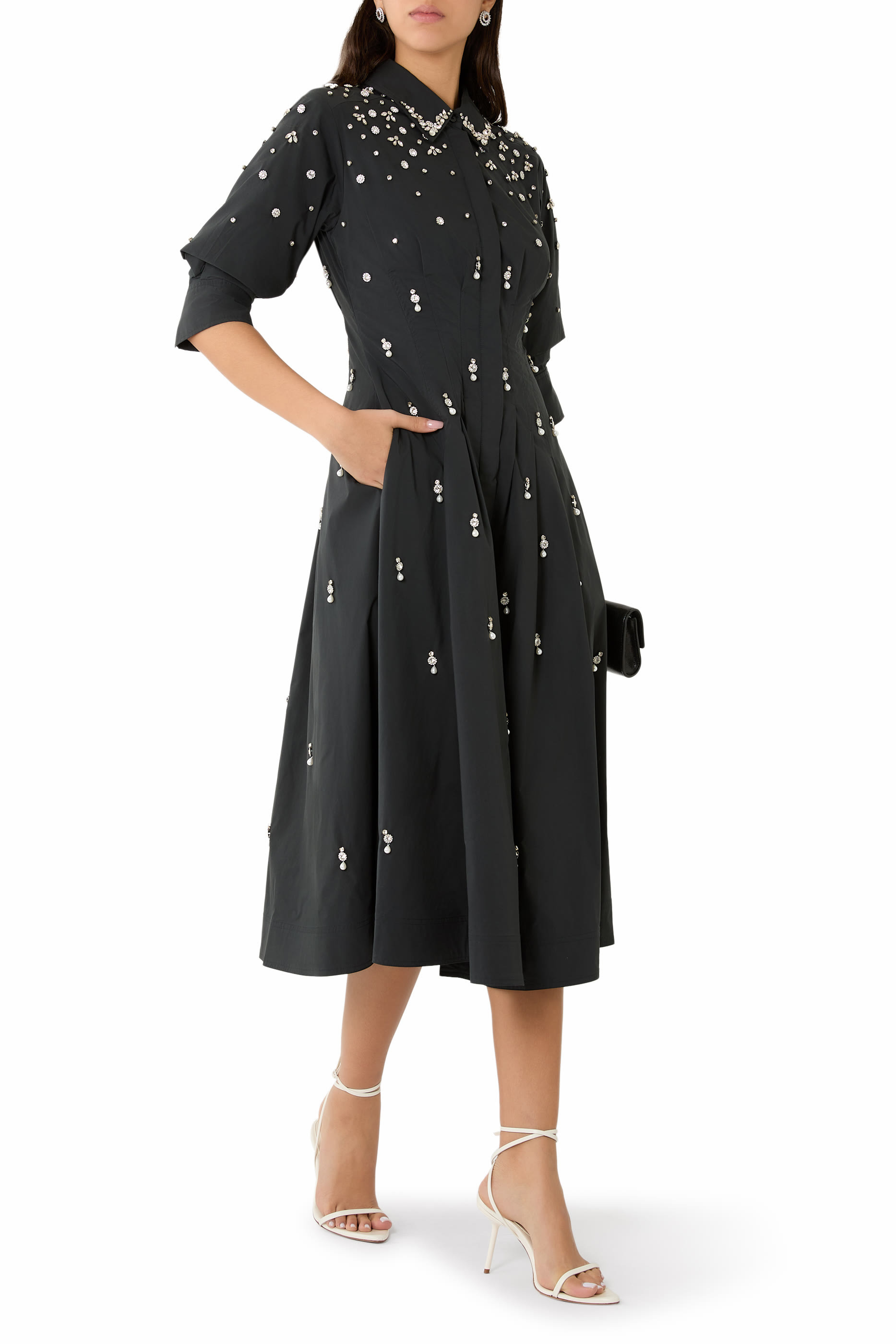 Jazz Embellished Midi Dress