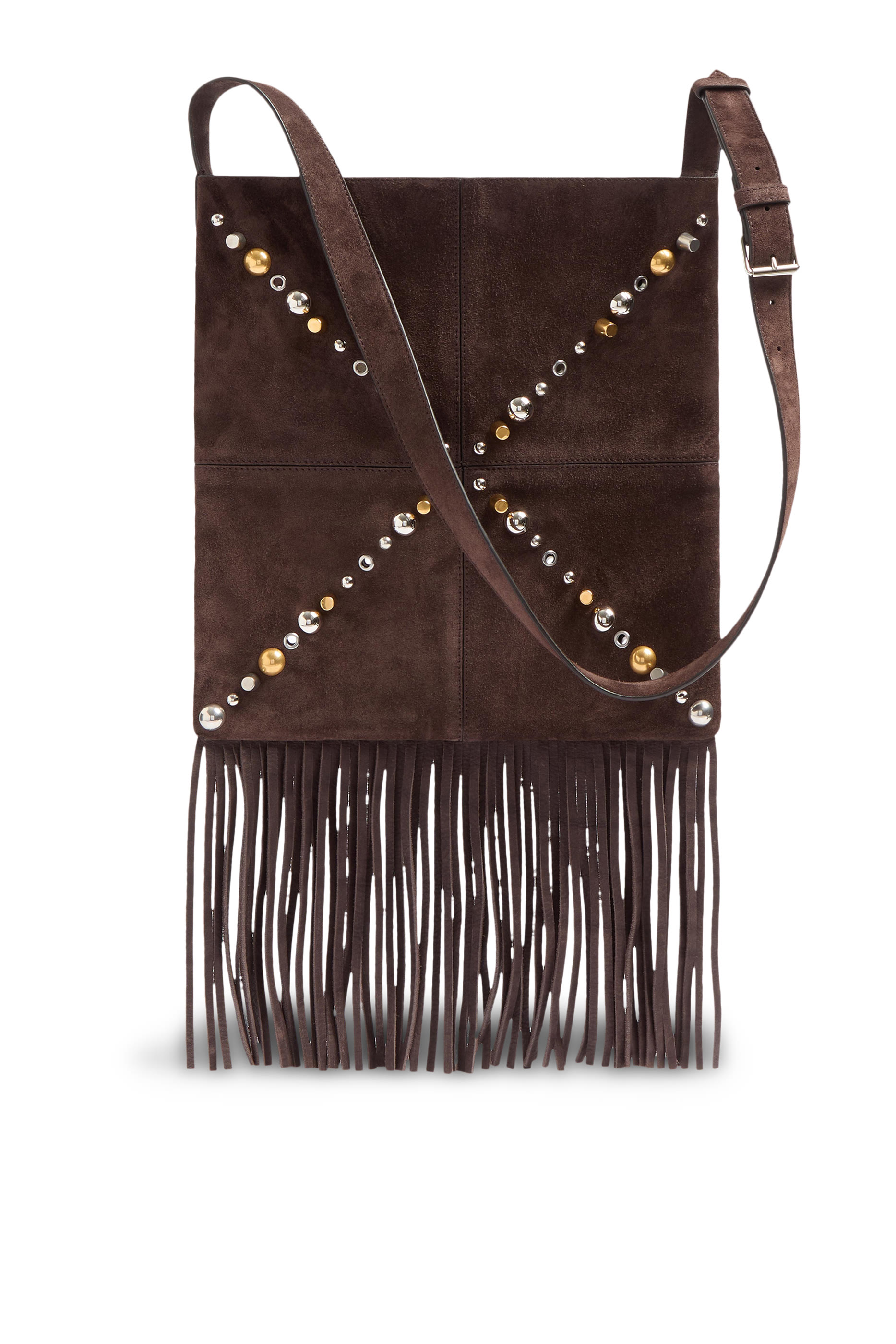 Nellc&ocirc;te Suede Shoulder Bag