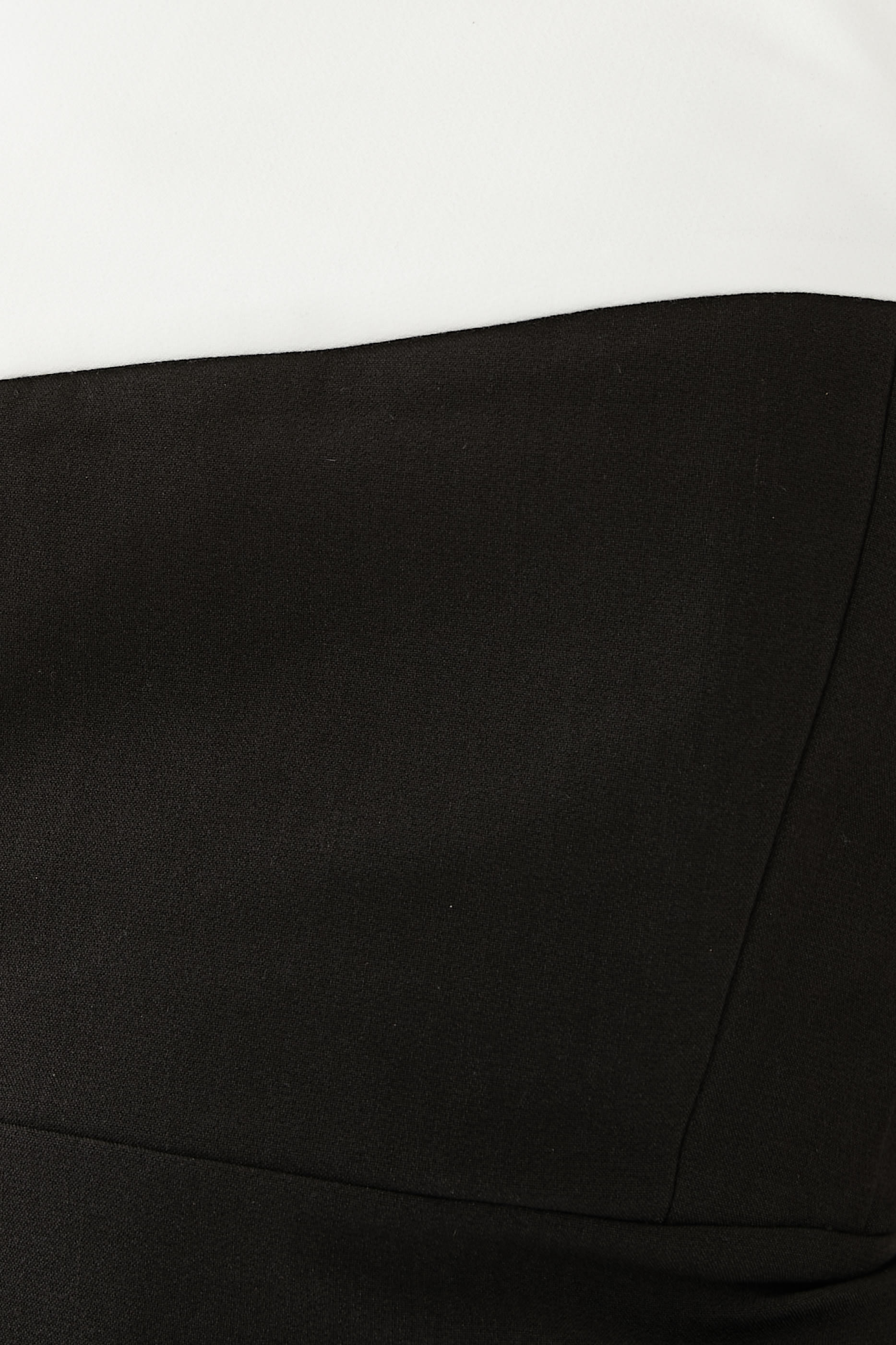 Strapless Crepe Midi Dress