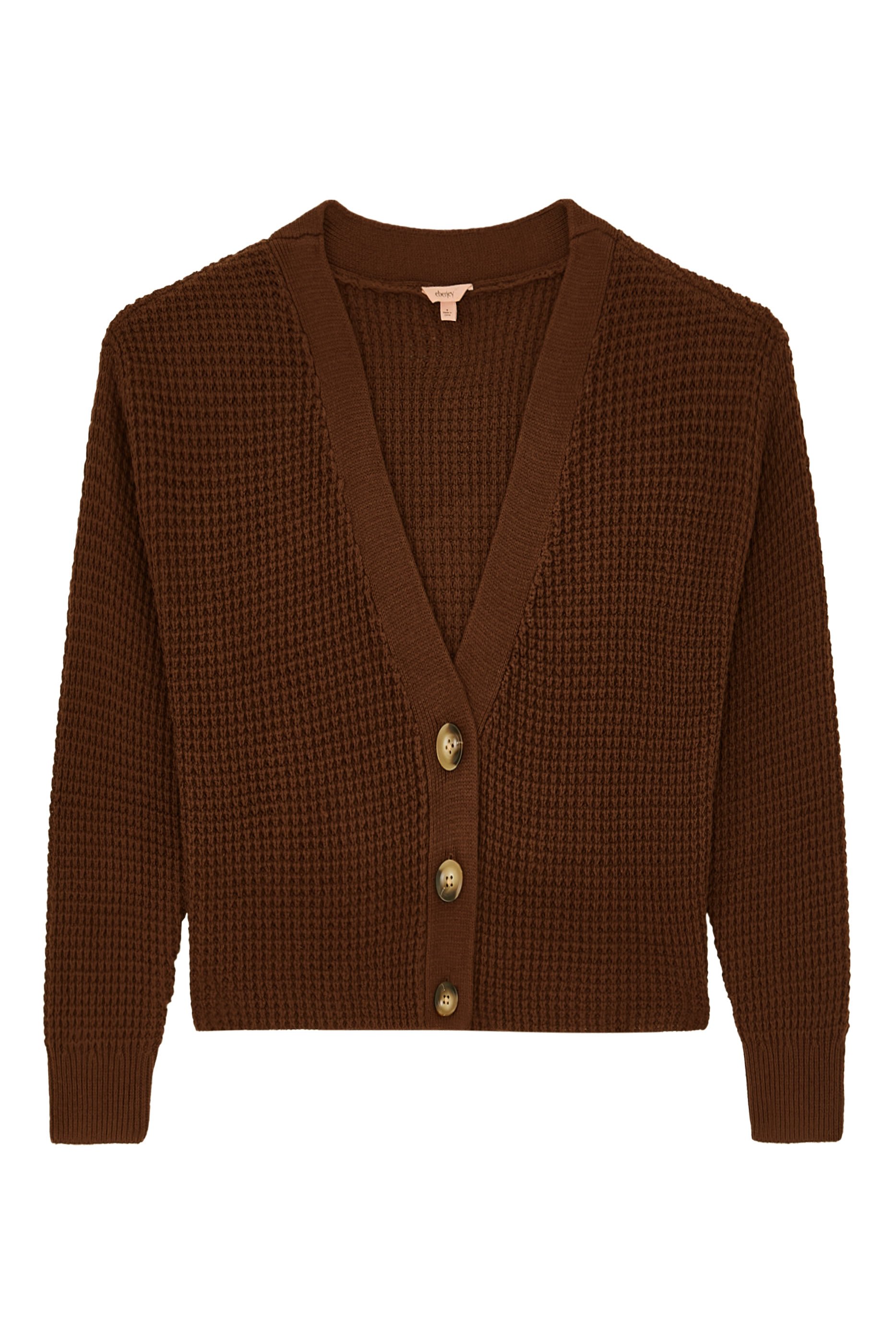 Recycled Sweater Crop Cardigan