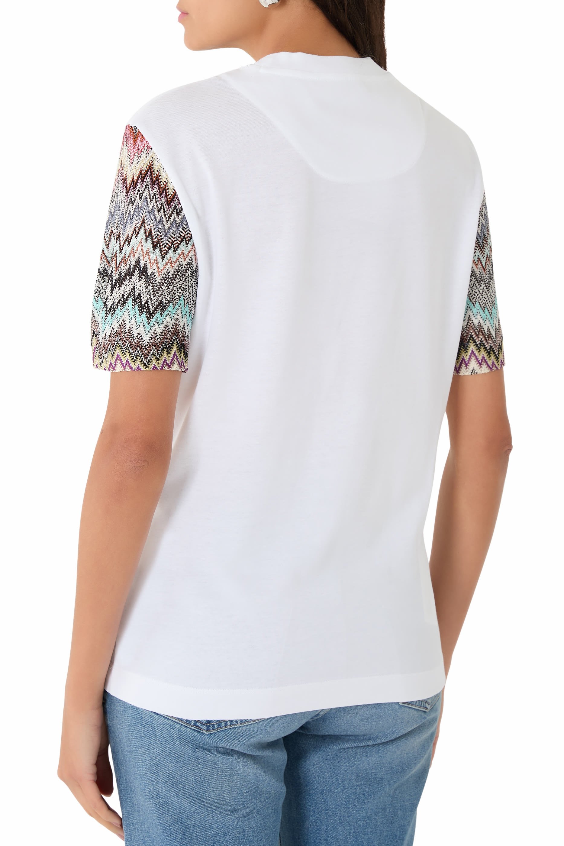 Crewneck Raschel Knit T-shirt