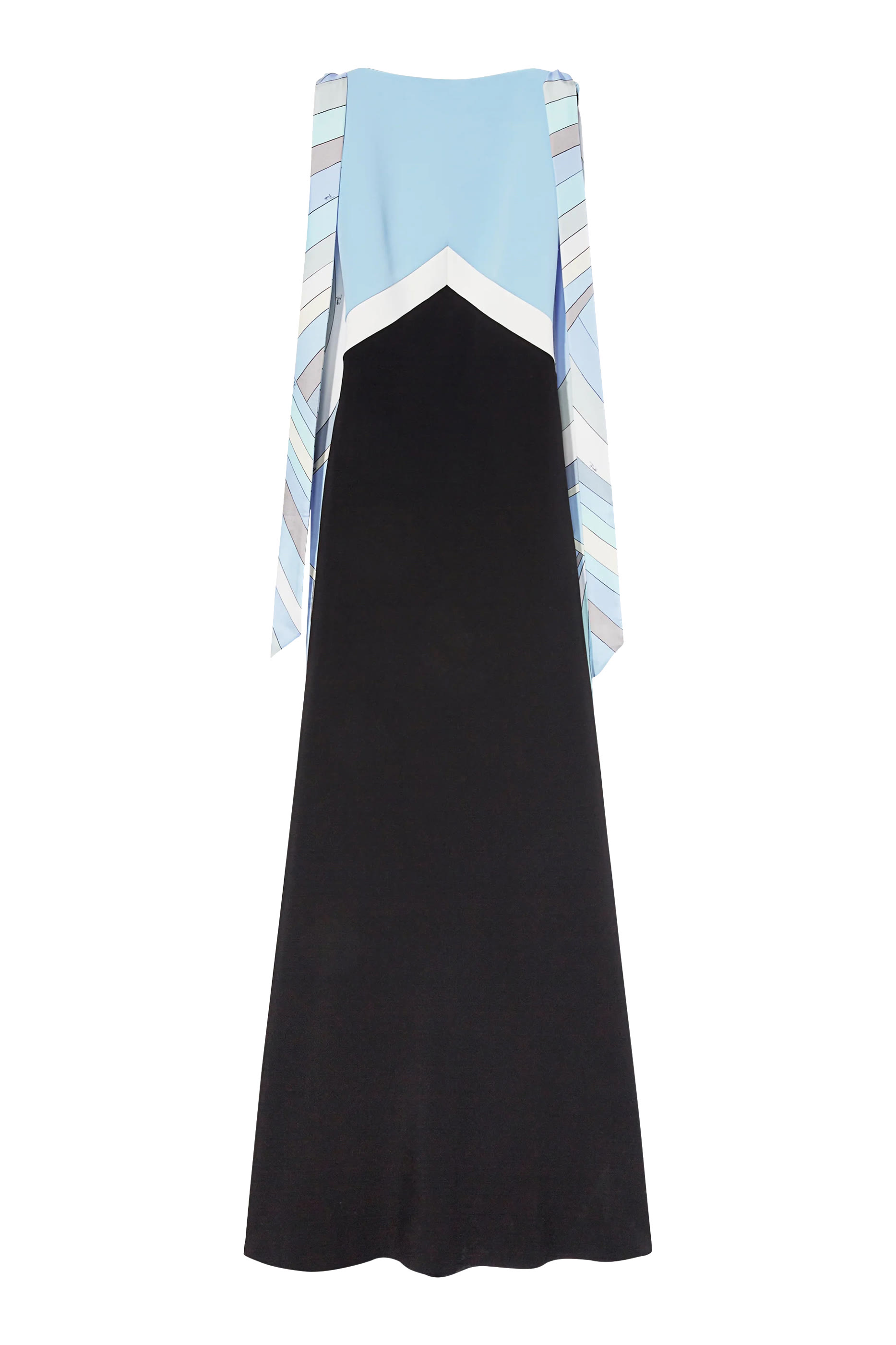 Colourblock Long Dress