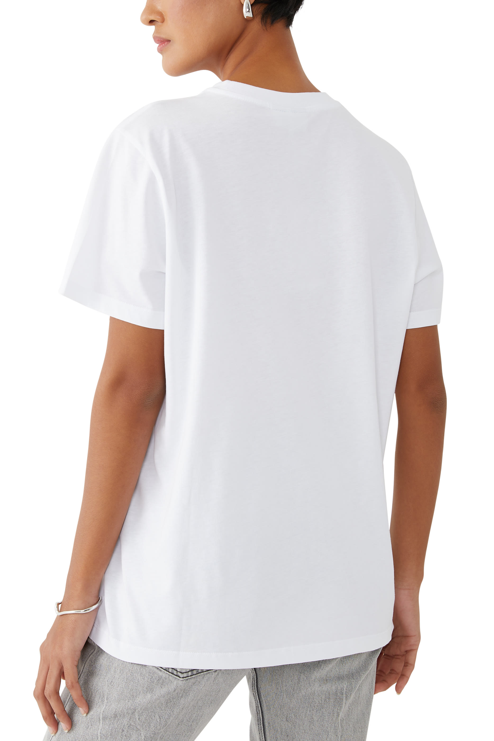 Basic Jersey Cherry Relaxed T-shirt