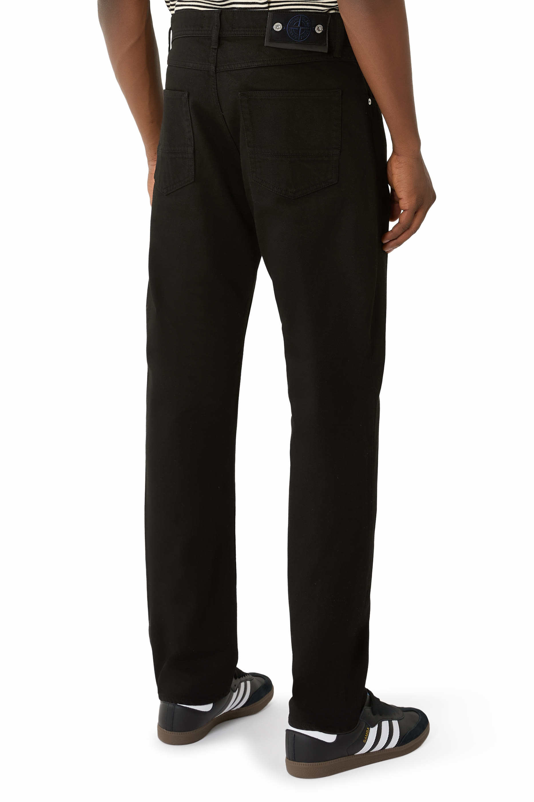  Straight-Fit Denim Jeans