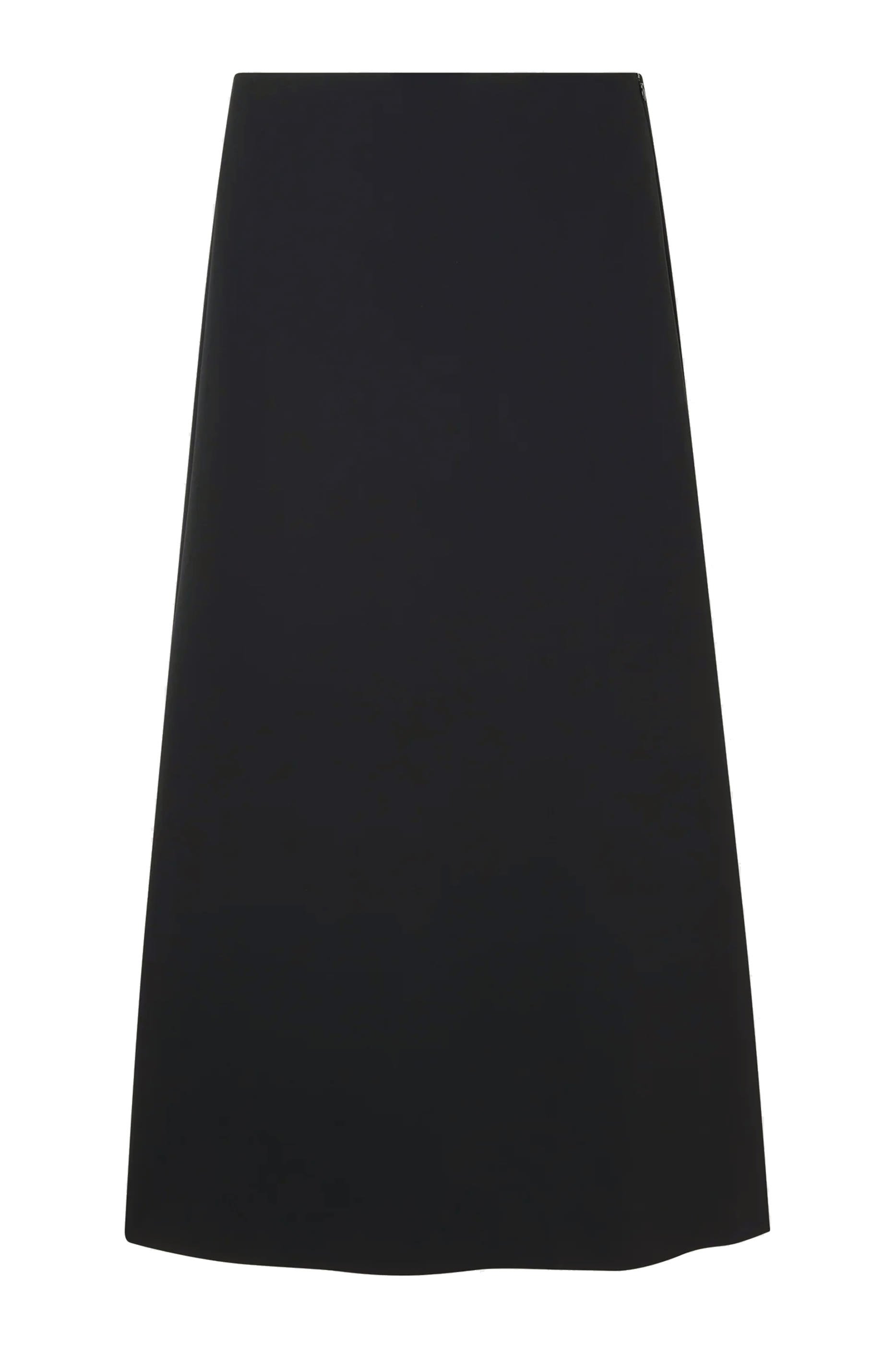 Minimal High Waist Scuba Skirt