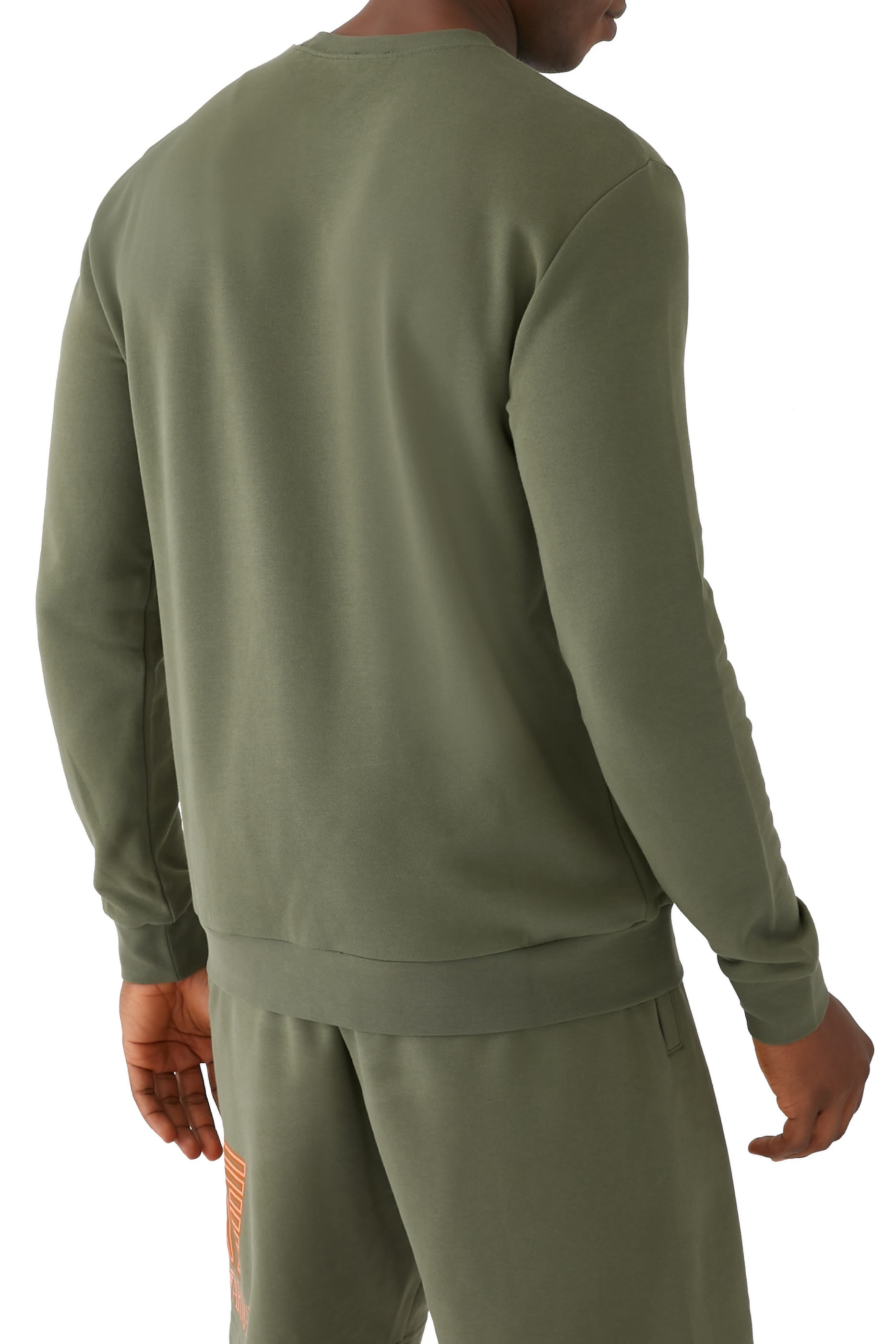 Contrast Logo Sweatshirt