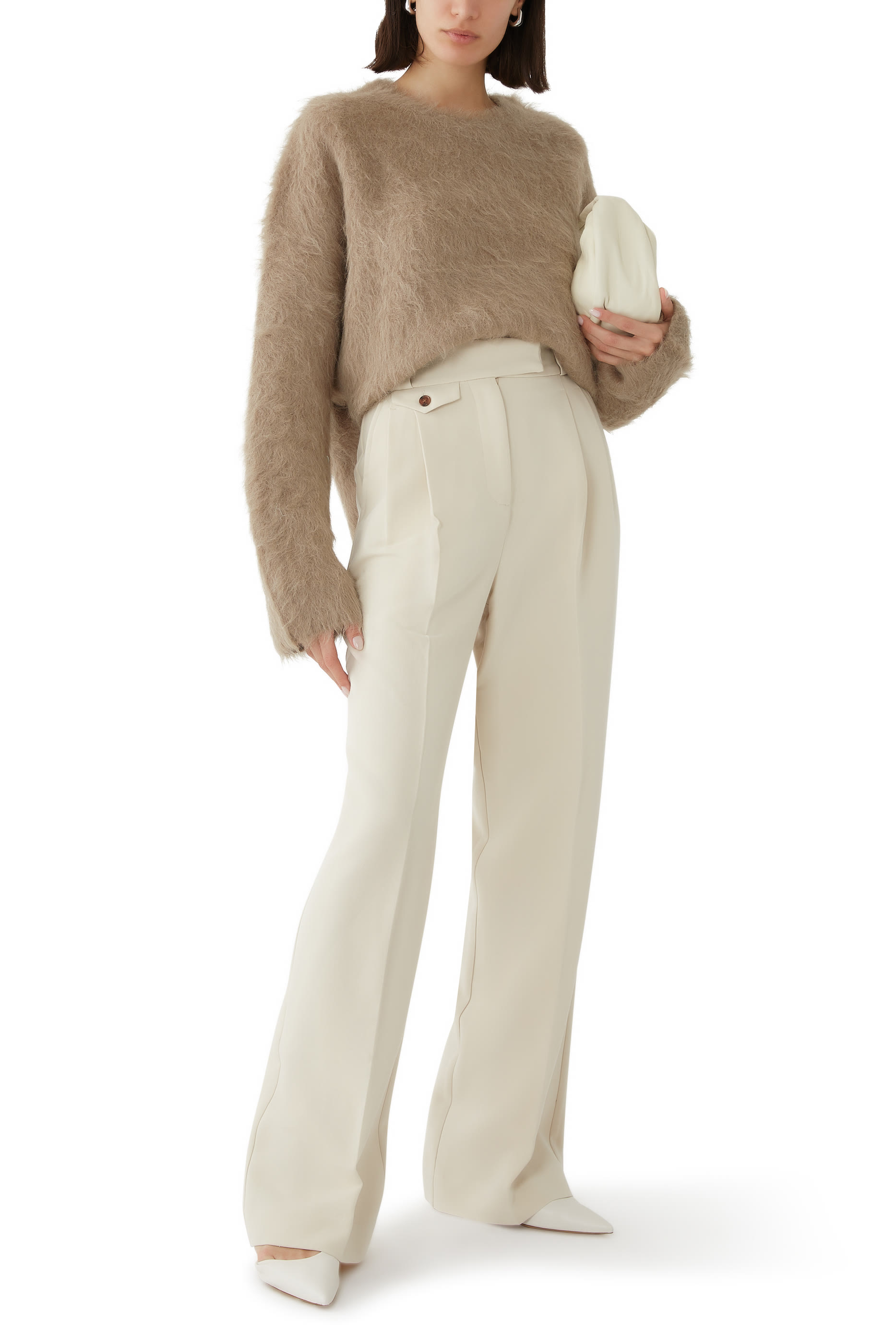 Irena High Waisted Tailored Pants