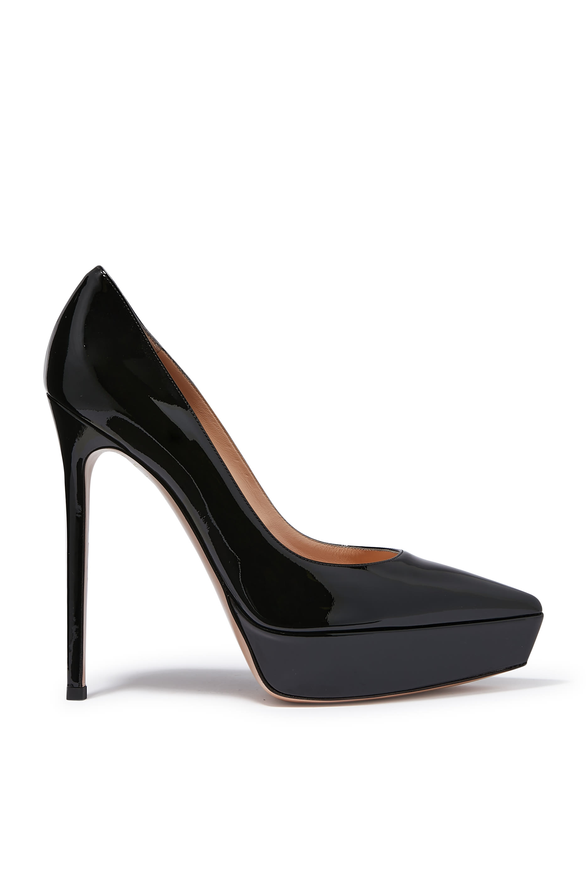 Dasha 105 Platform Leather Pumps
