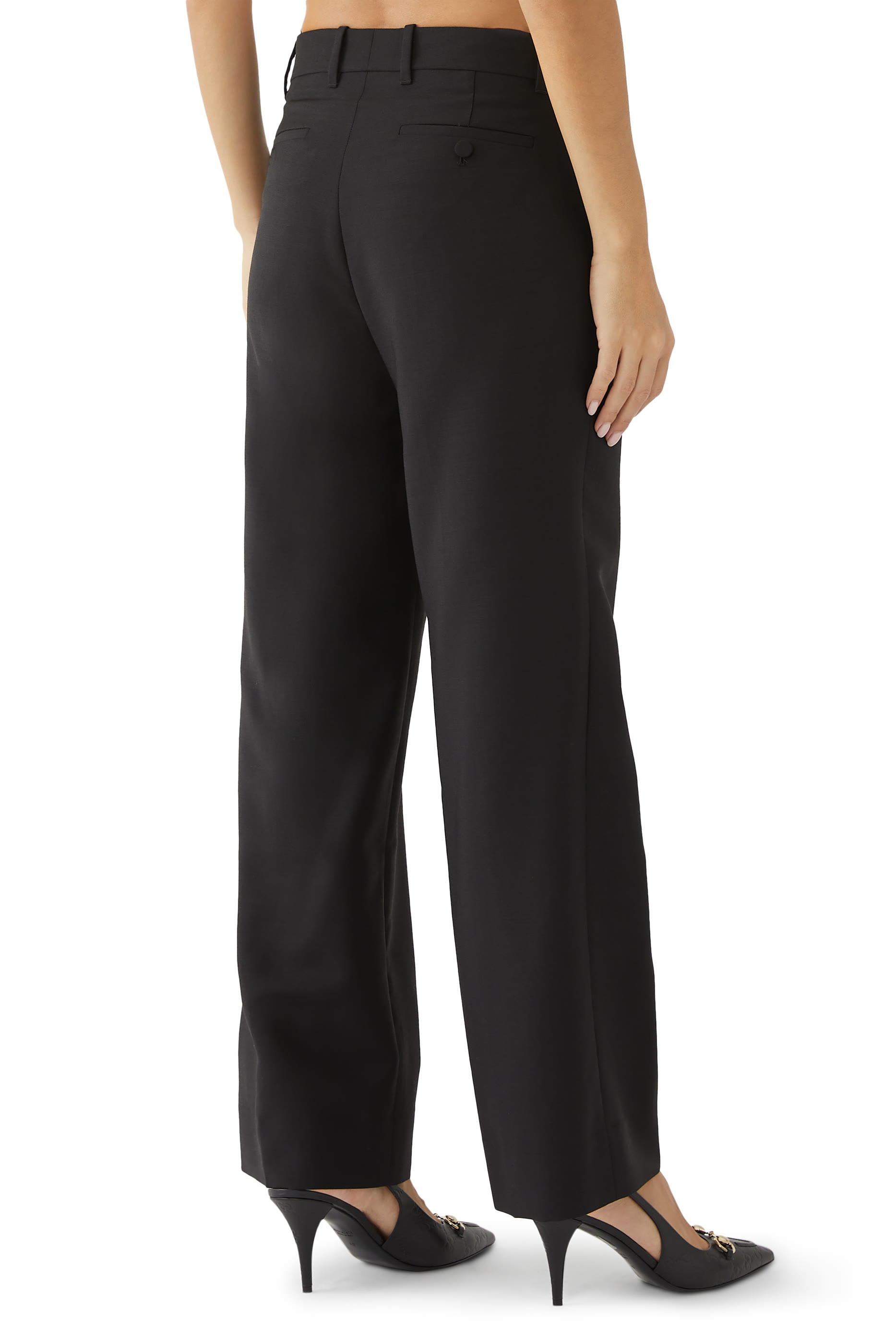 Wool Mohair Trousers