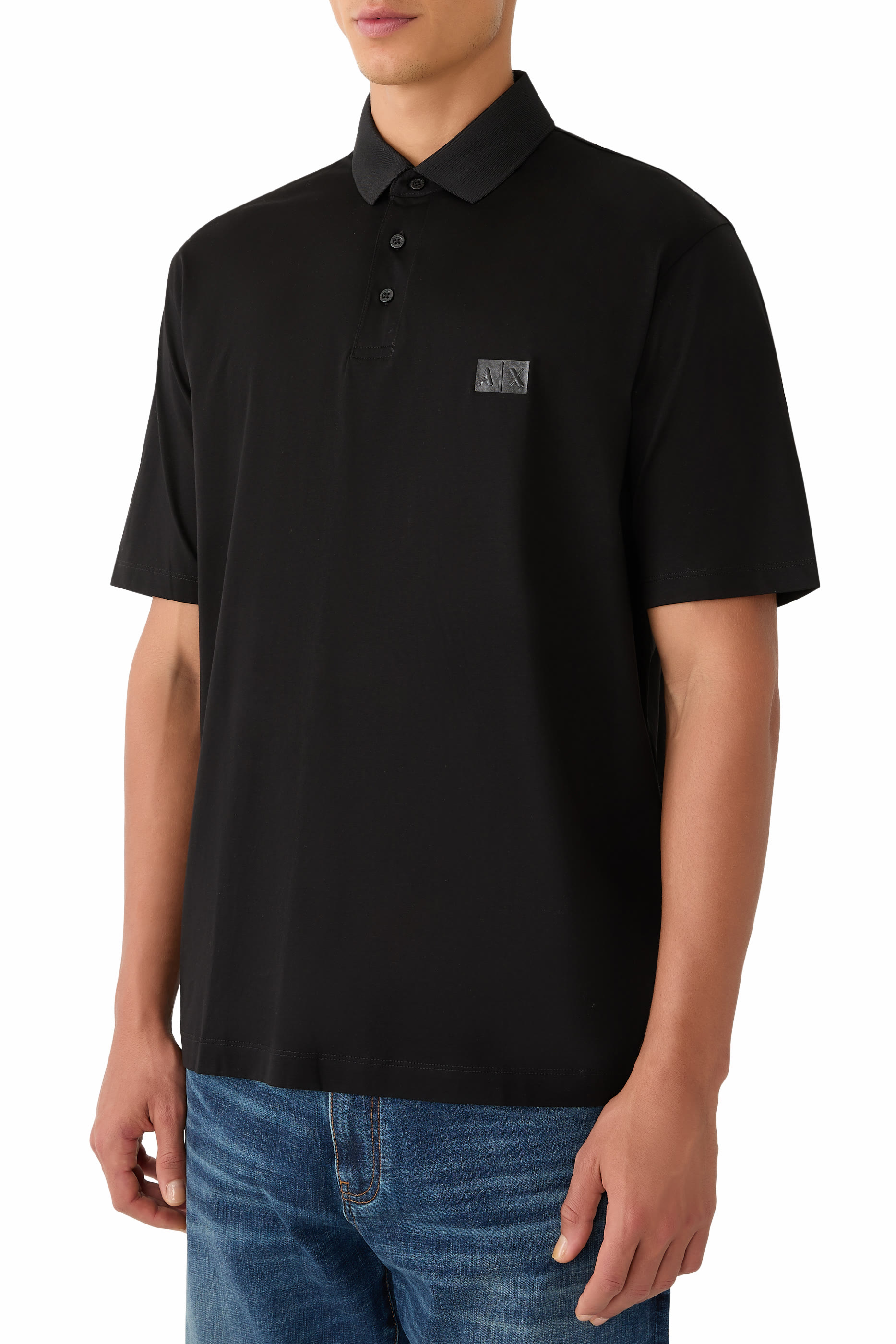 Regular Fit Mercerised Cotton Polo