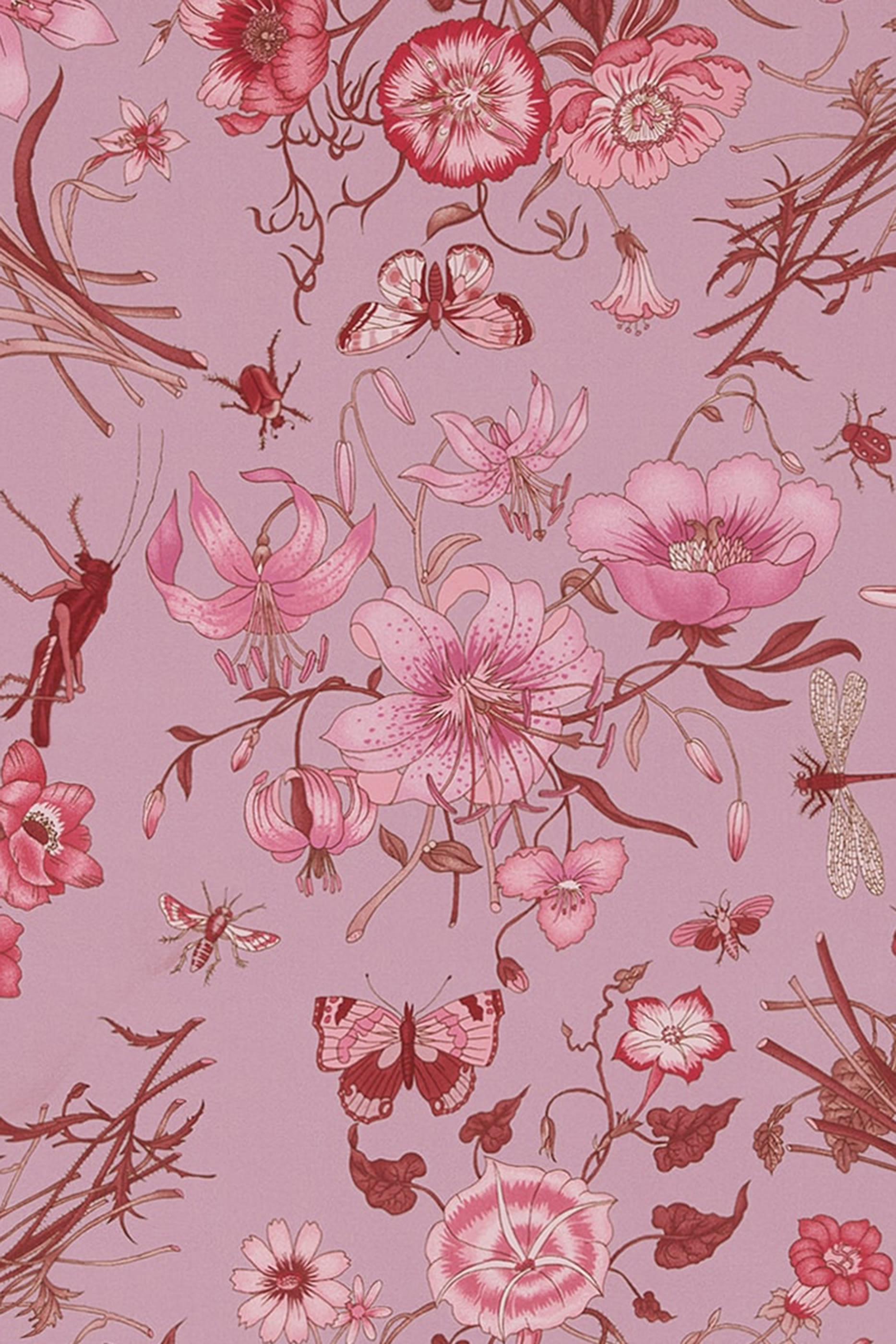 Printed Silk Carr&eacute;