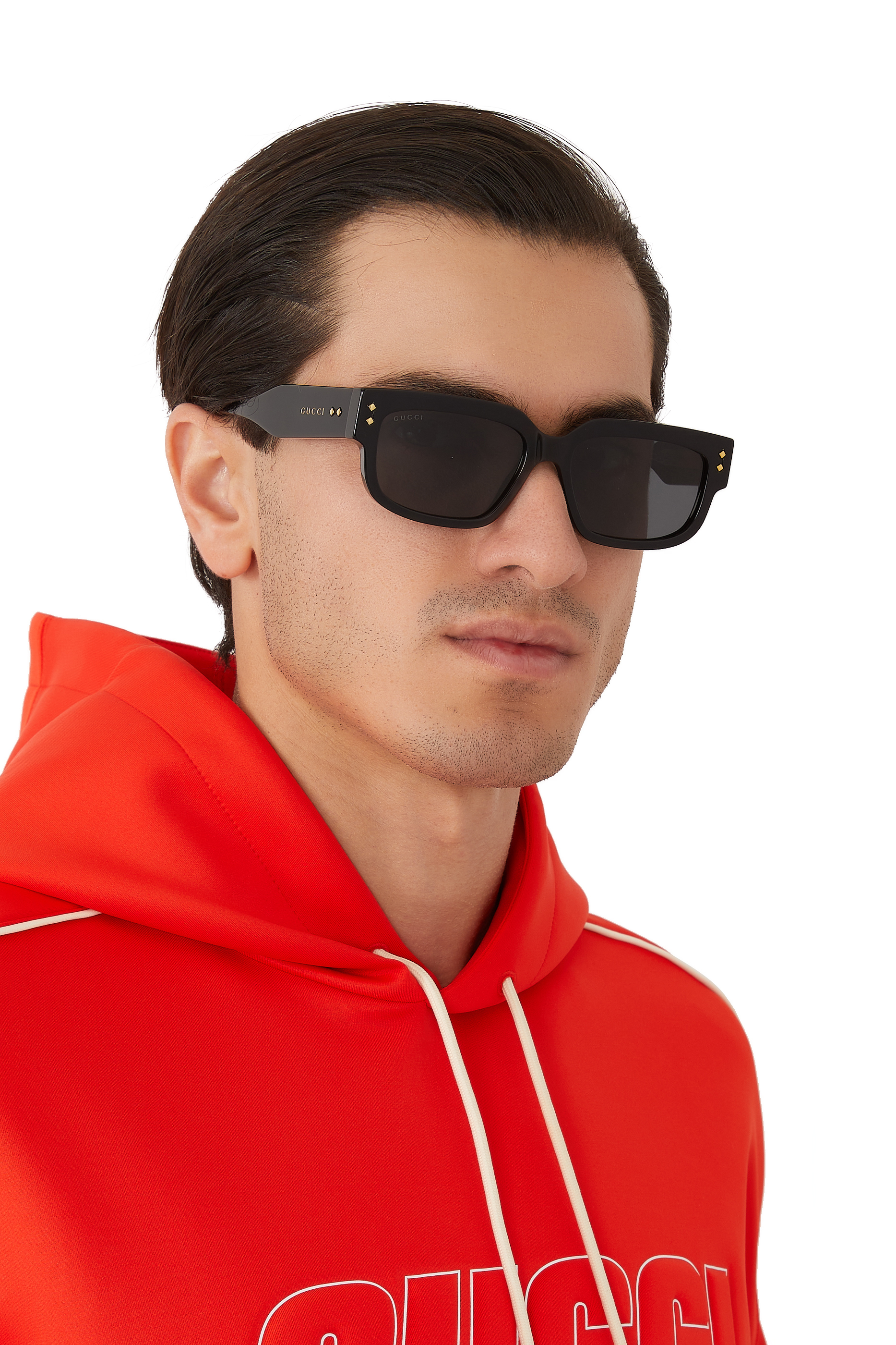 Rectangular Acetate Sunglasses
