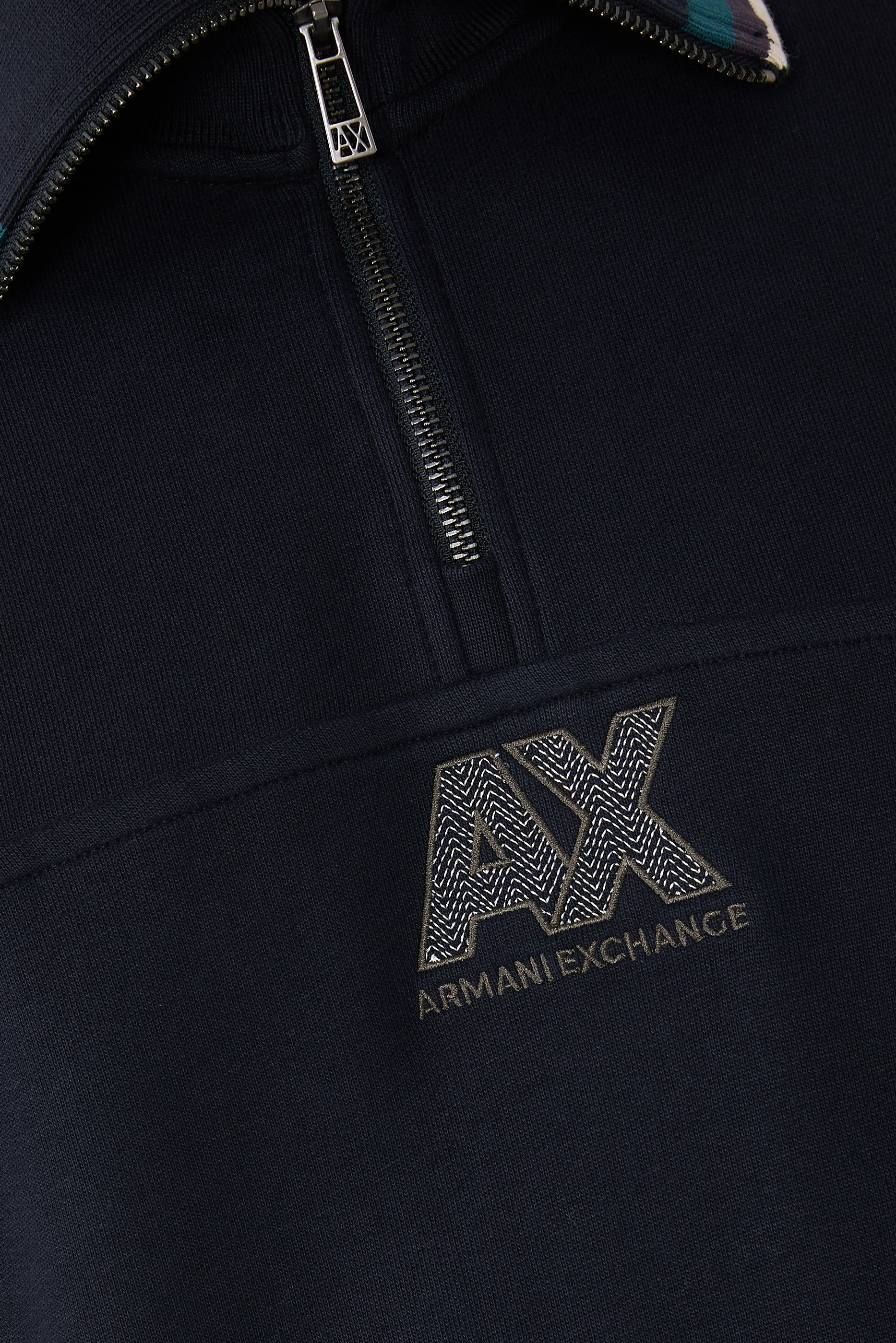 AX Logo Half-Zip Sweatshirt