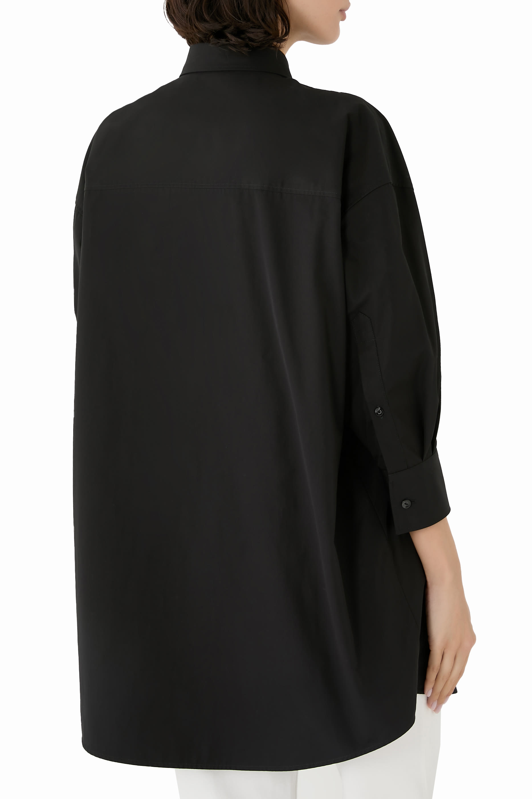 Embroidered Cotton Poplin Shirt