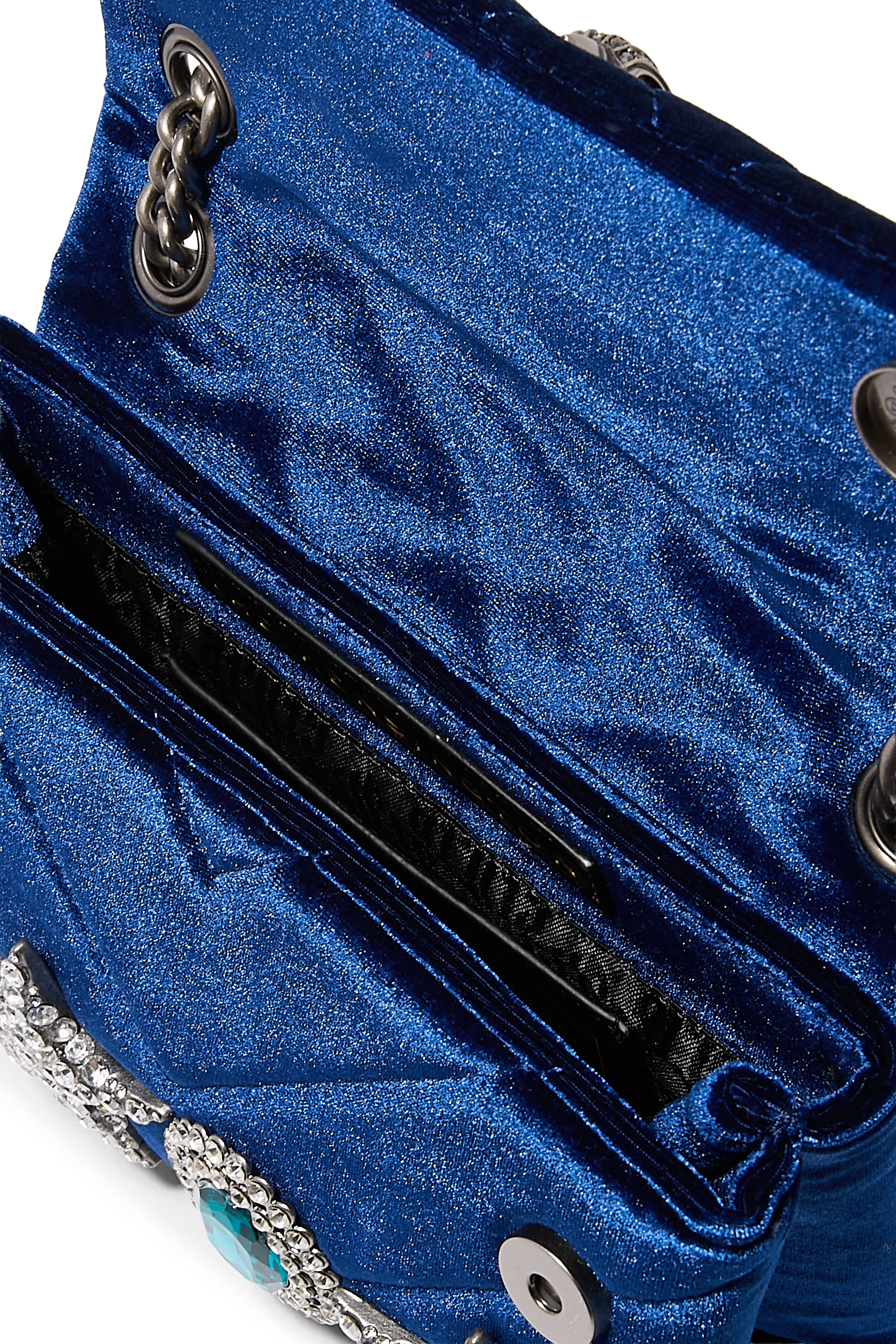 Mini Kensington Velvet Crossbody Bag