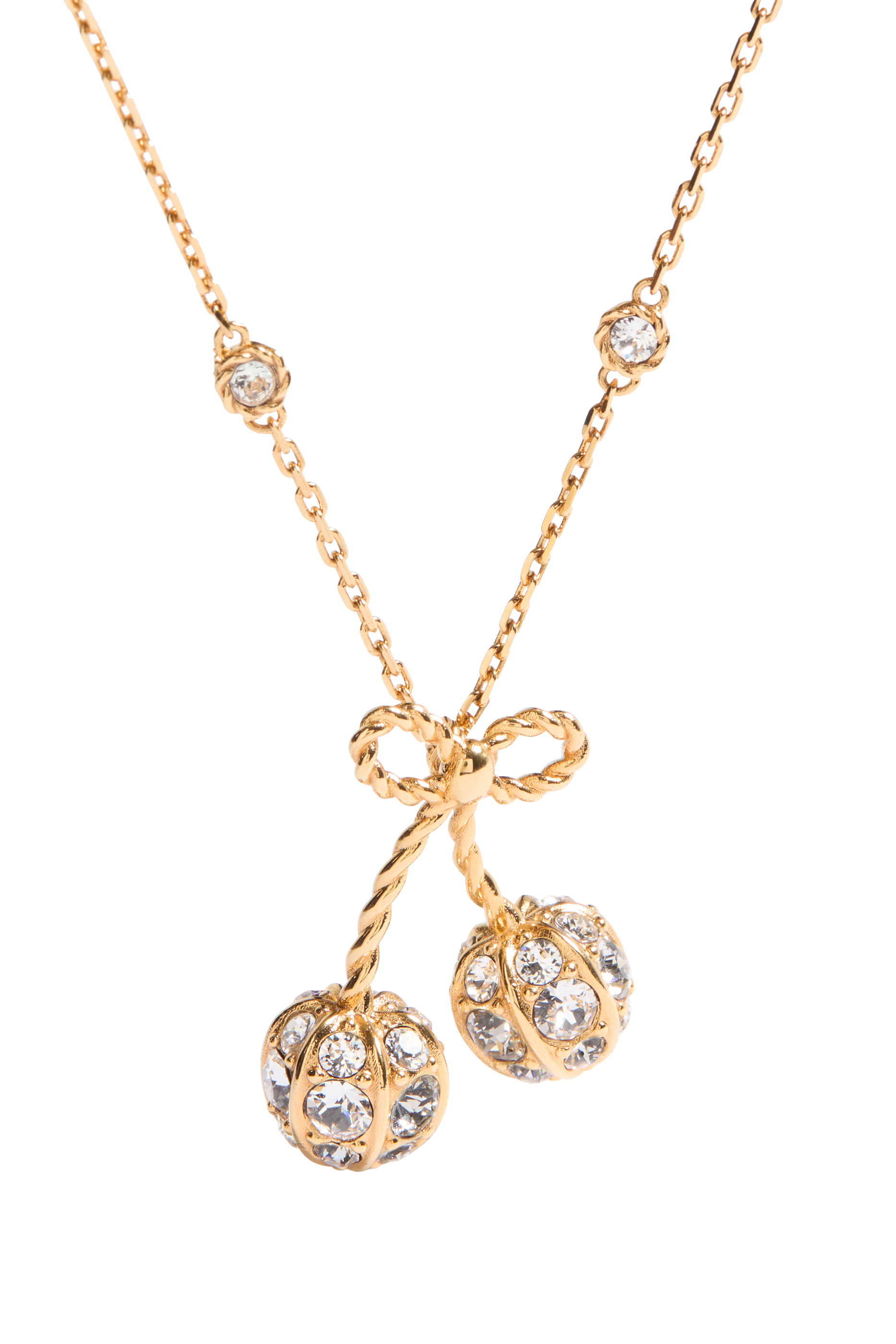 Cherryfic Necklace Metal and Swarovski® Crystals