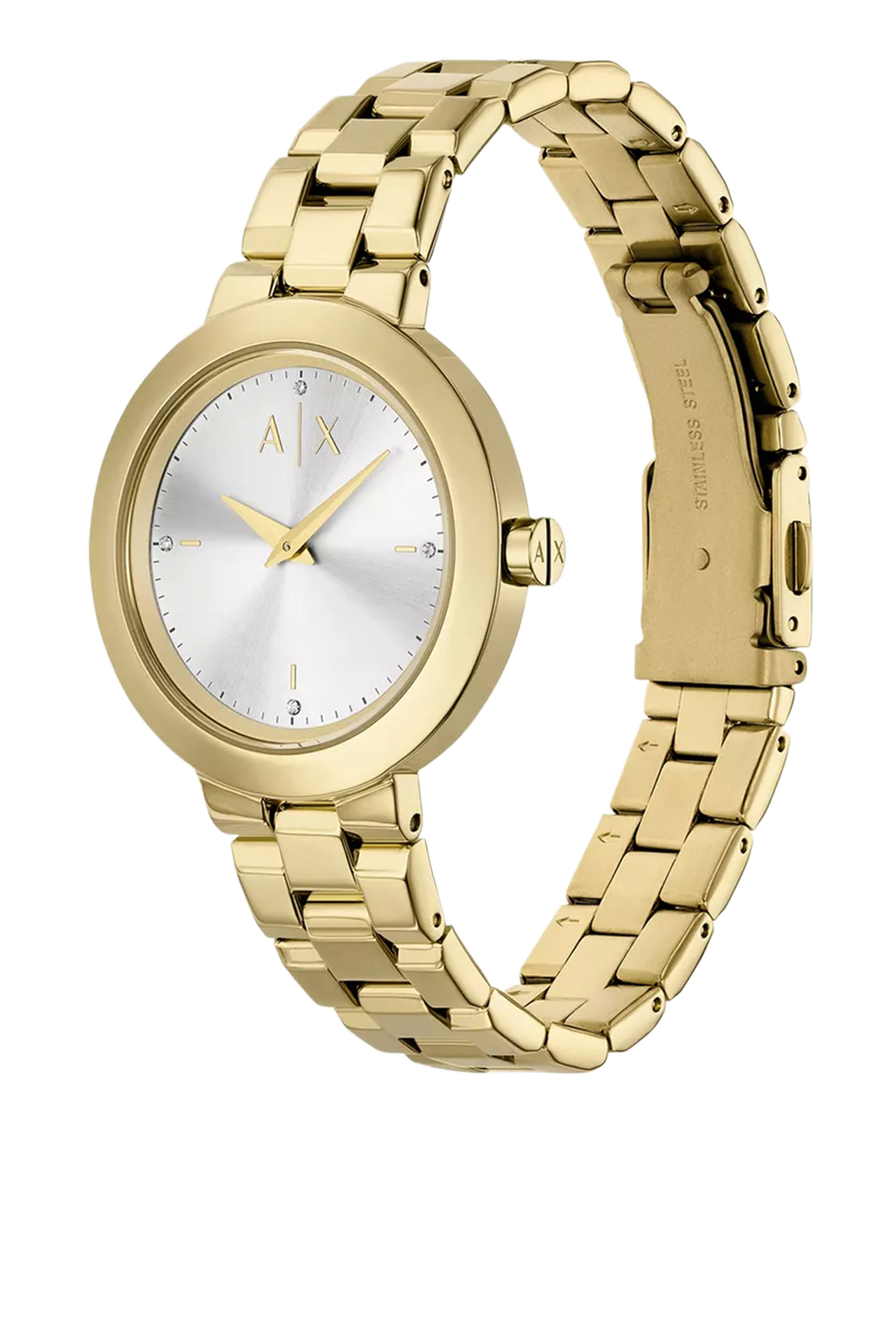 Jackie Stainless Steel Watch, 36 mm