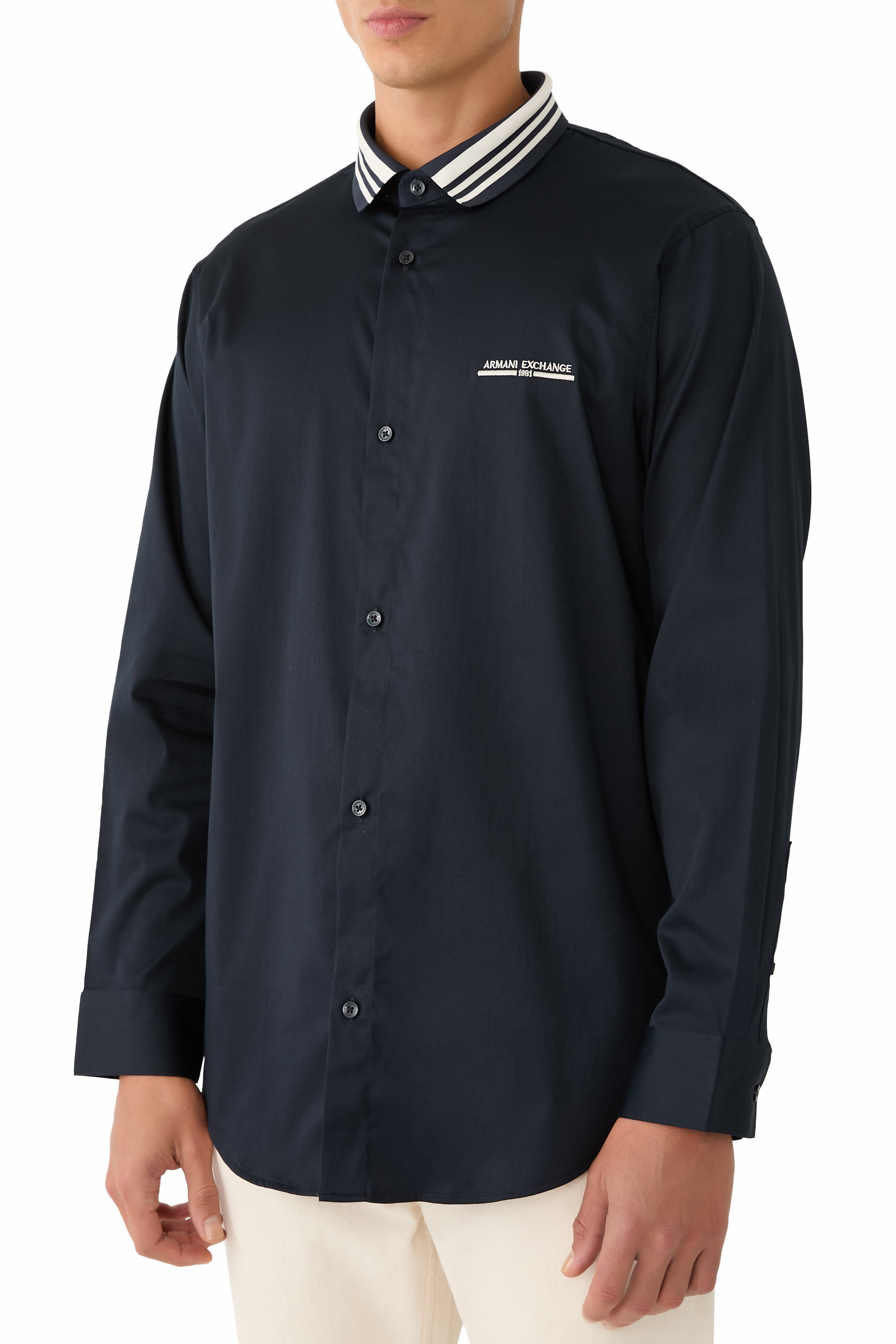 Marina Logo Long Sleeves Shirt