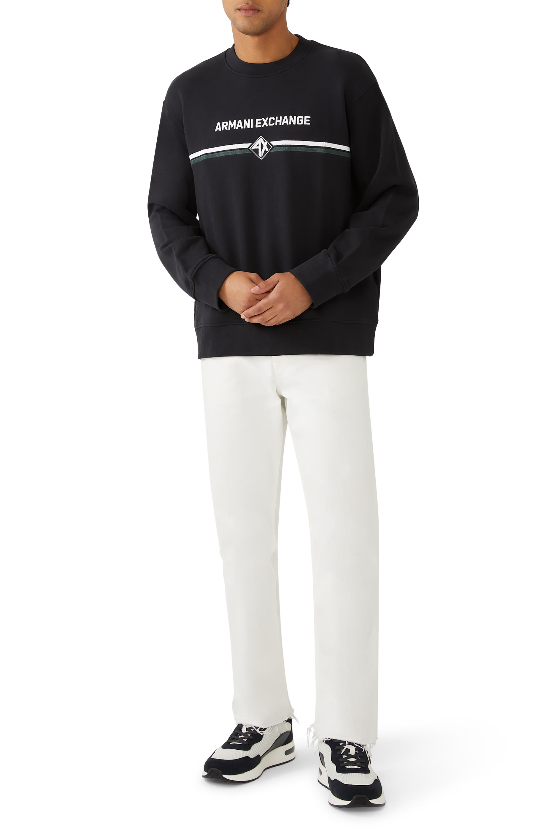 Logo Print Crewneck Sweatshirt