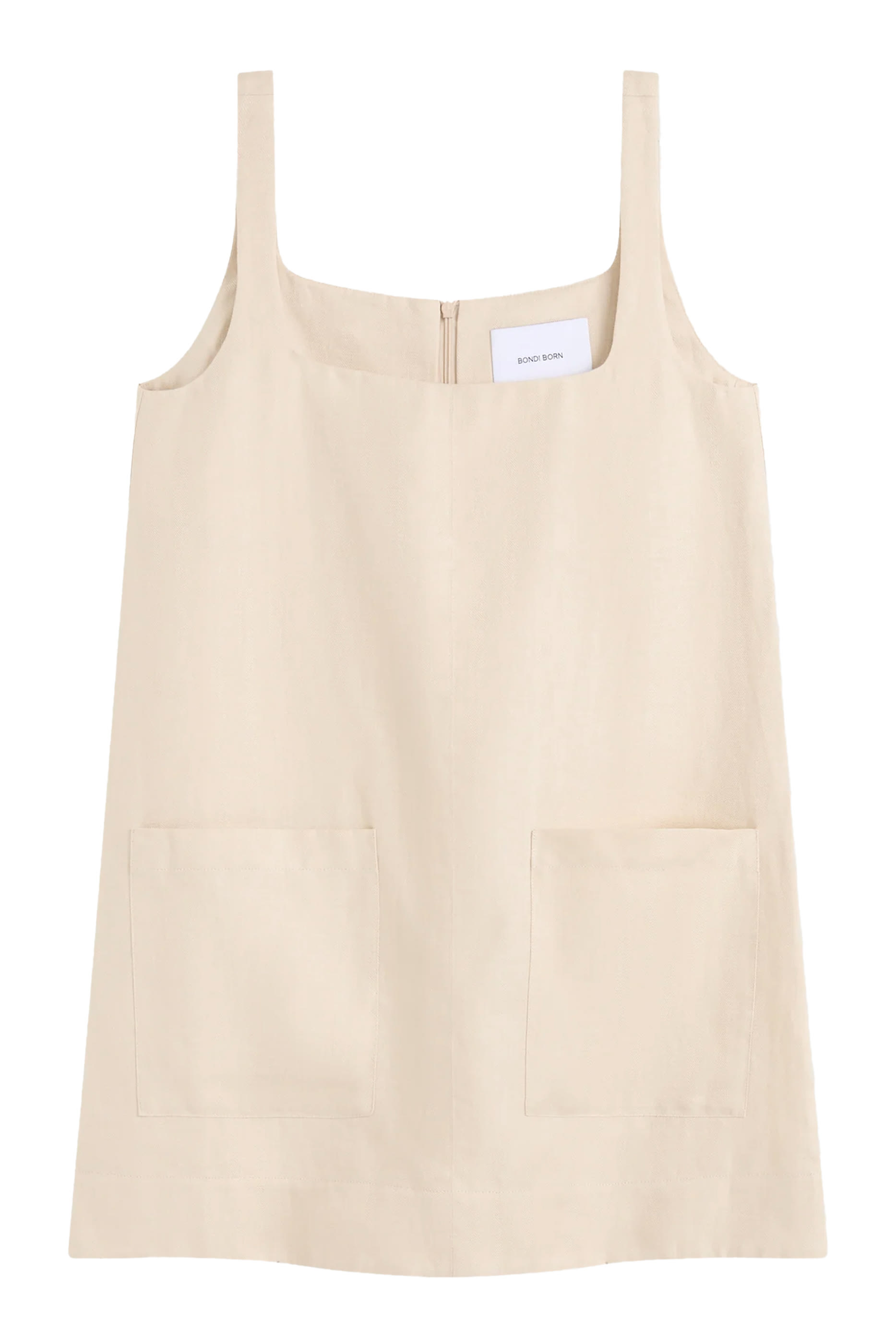 Delphi A-Line Linen Mini Dress