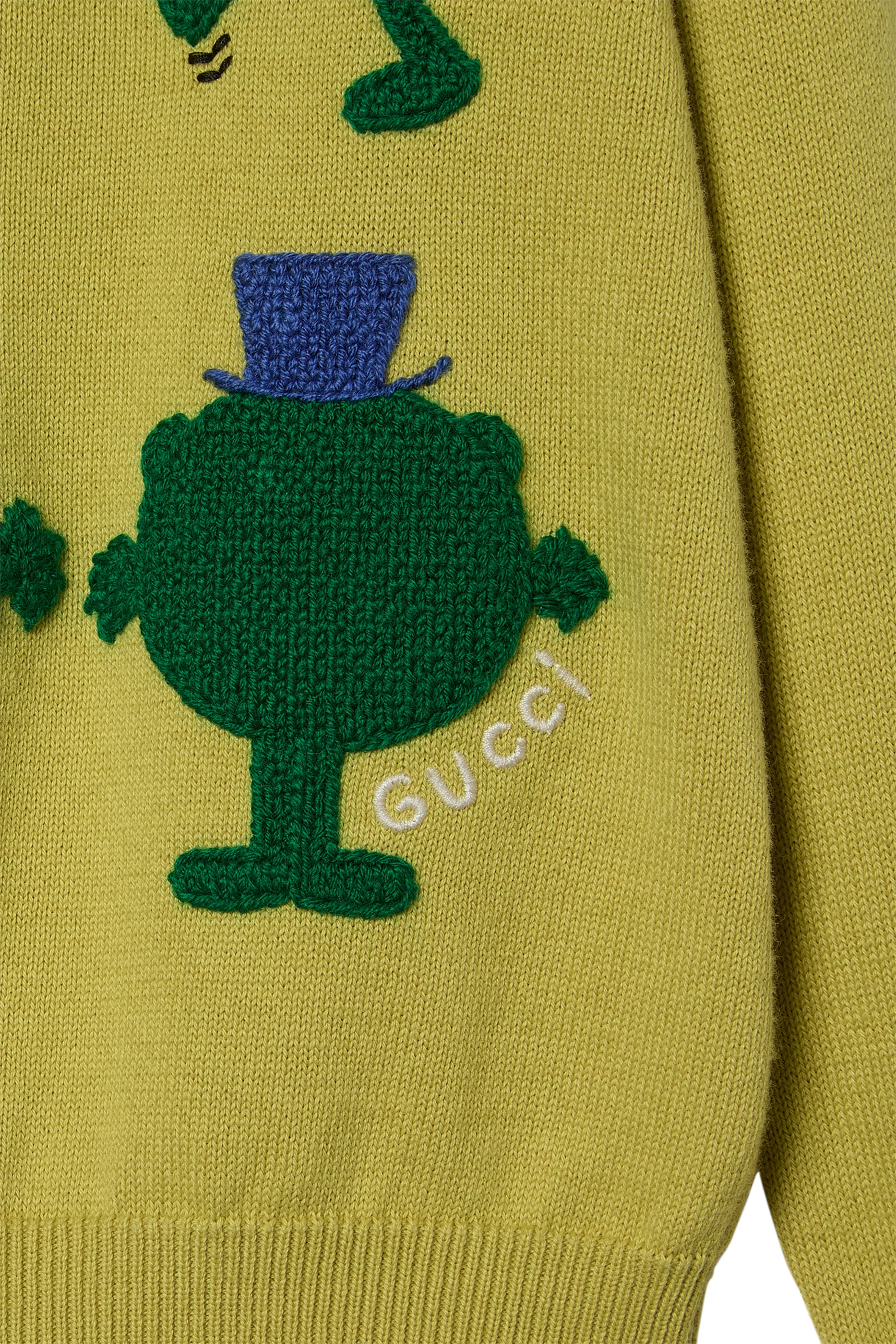 Kids Characters Embroidery Sweater