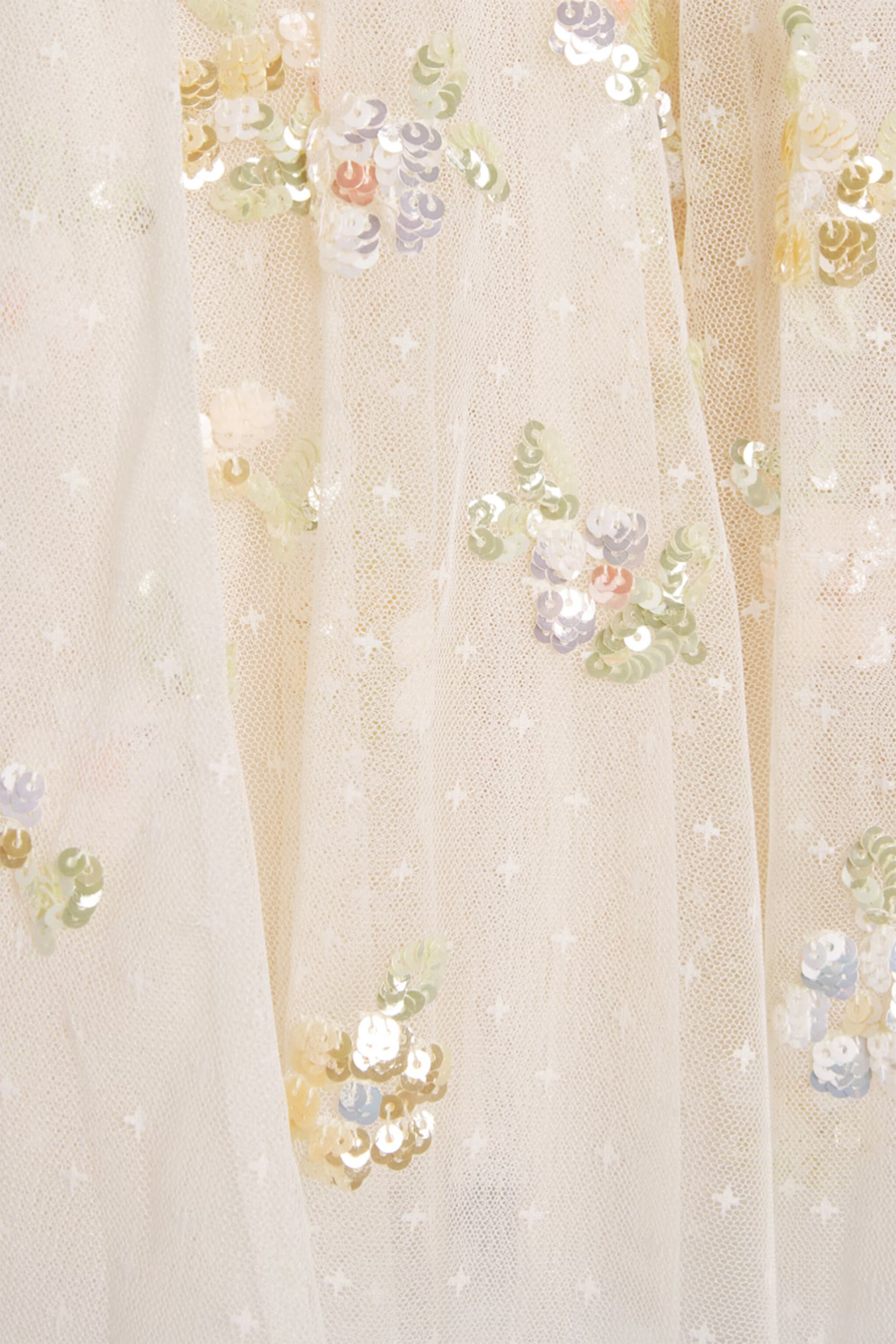 Kids Freesia Shimmer Cape Dress