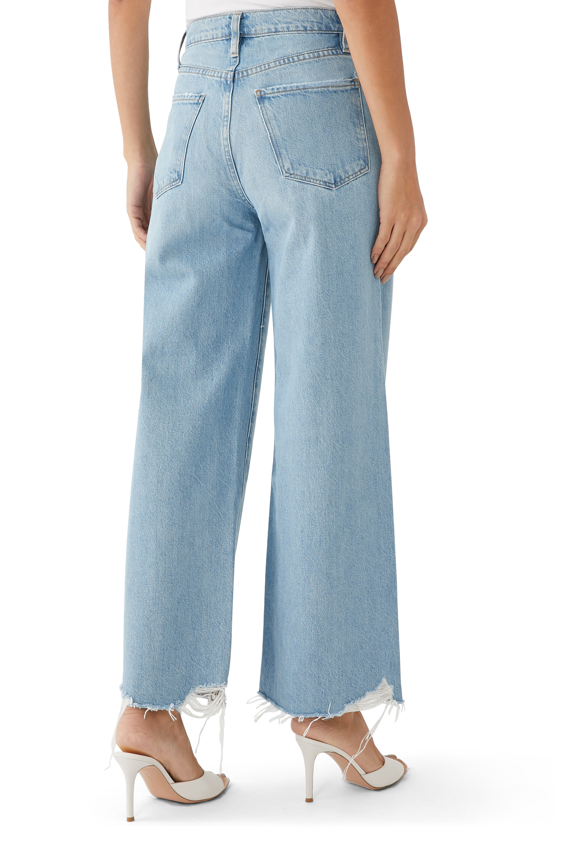 Le Jane Wide Crop Jeans