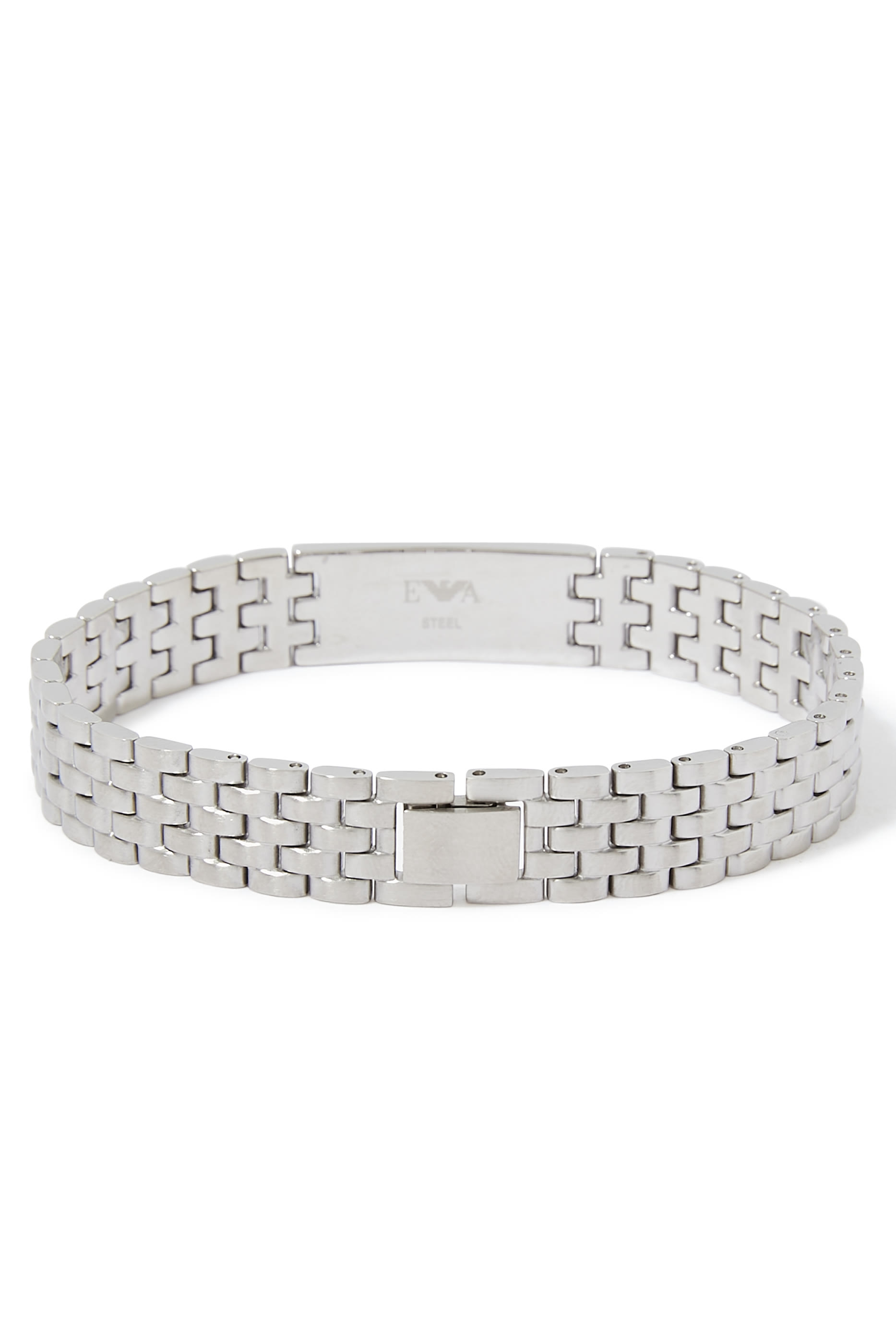 Eagle Logo Bracelet, Stainless Steel