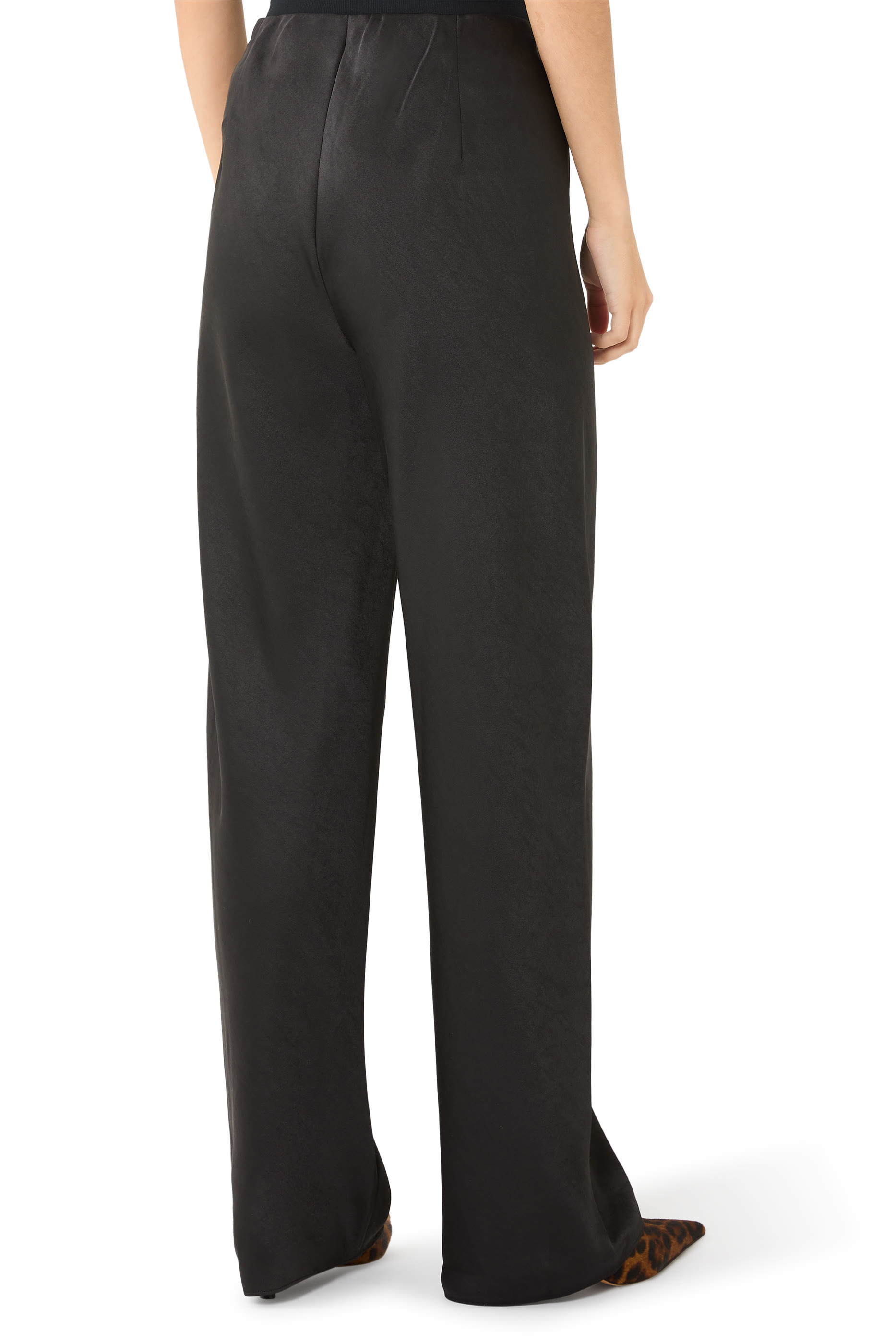 Fluid Satin Bias Pant 