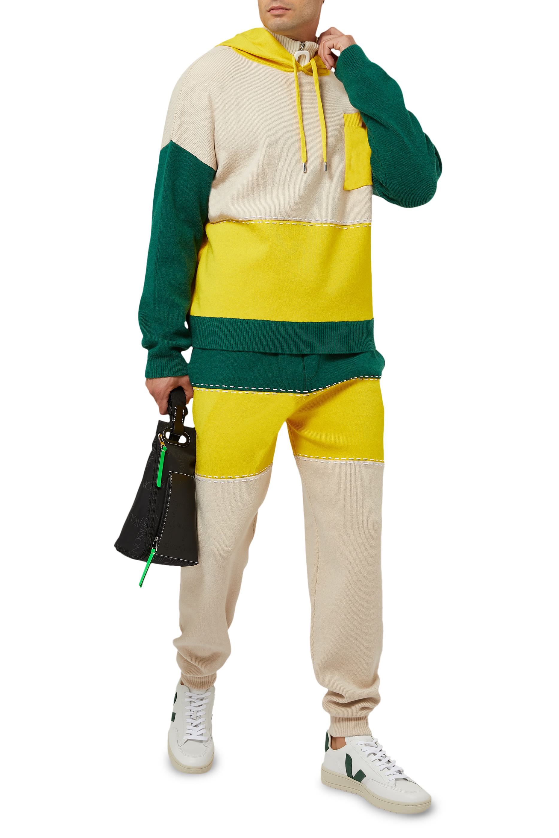 V-12 Leather White/Cyprus