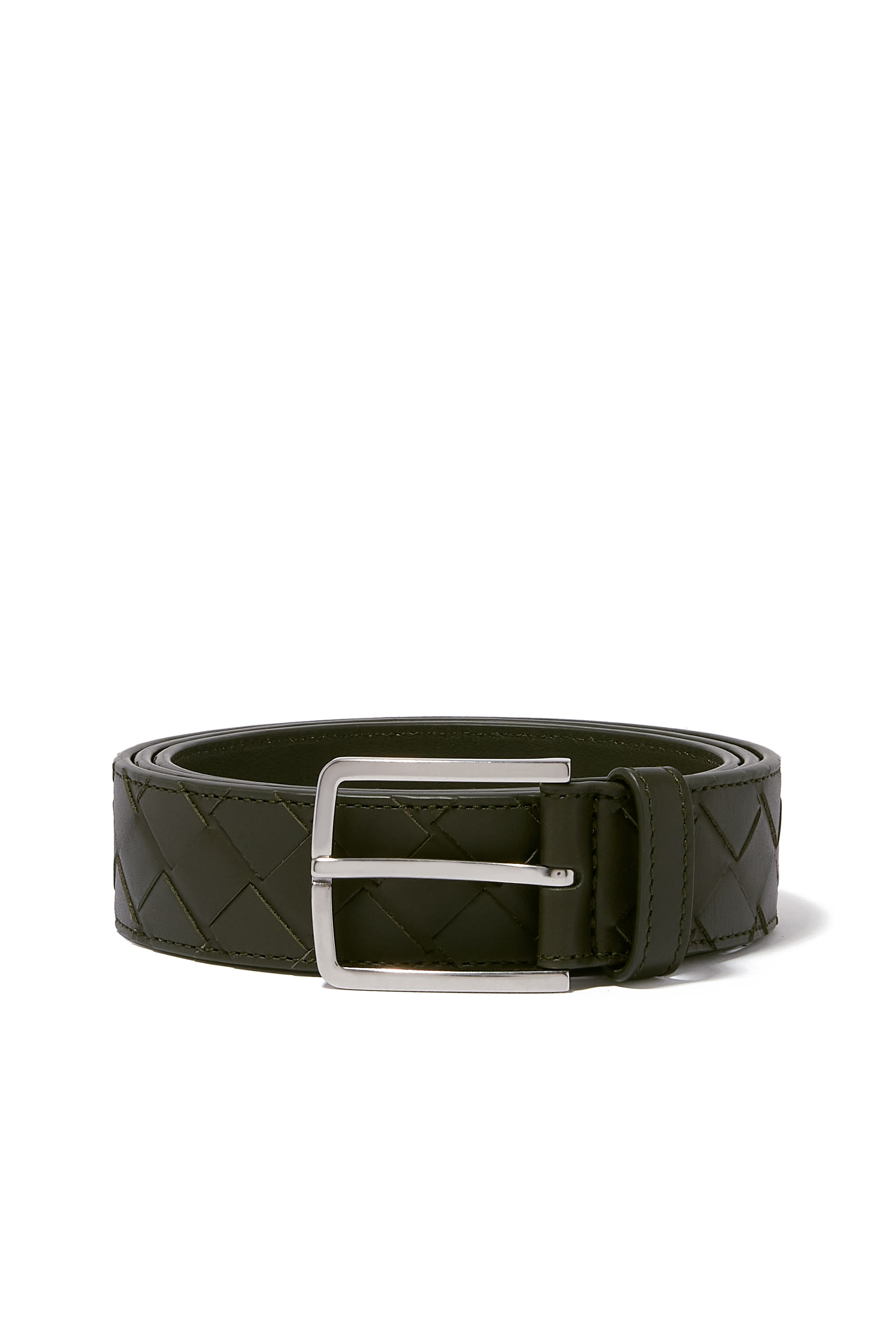 Intreccio Leather Belt