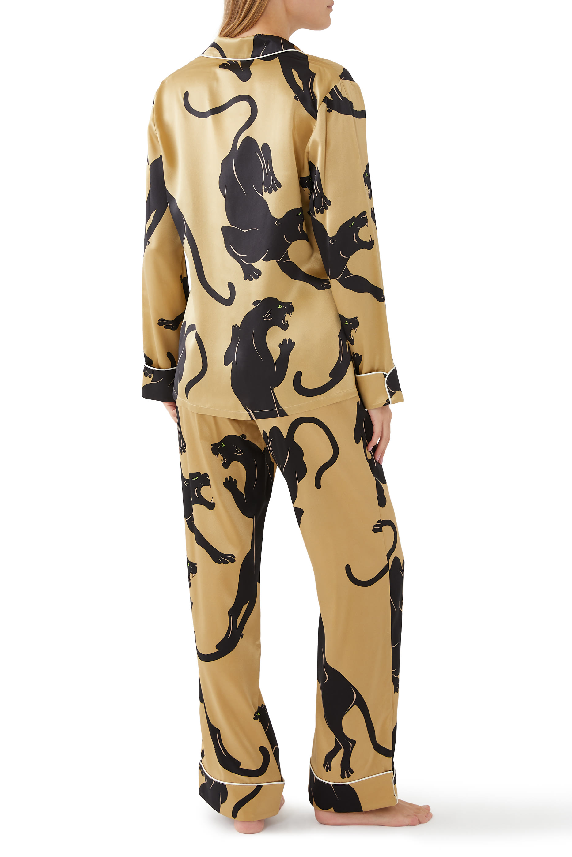 Lila Perriand Panther Pajama Set